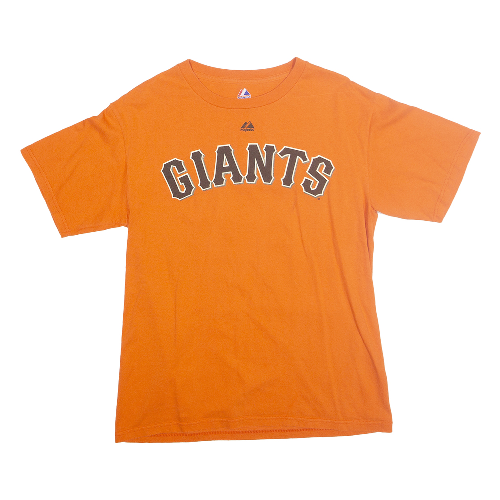 Buy MAJESTIC Mens Orange Giants Graphic T-Shirt M Short Sleeve Crew Neck Refurbished - $16.89 MAJESTIC Mens Orange Giants Graphic T-Shirt M Short Sleeve Crew Neck Refurbished - N/A refurbished available on Cerqular