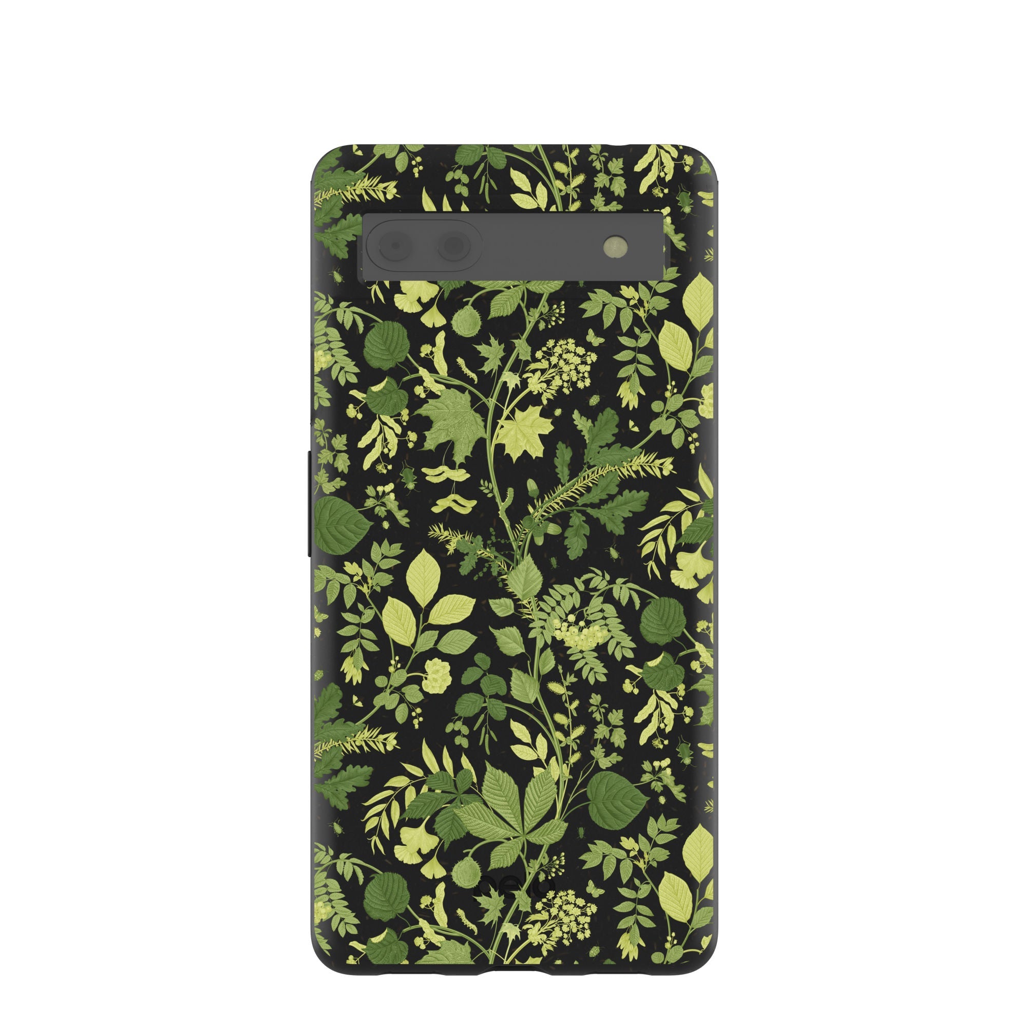 Black Evergreen Google Pixel 6a Case Refurbished - Pela Case refurbished available on Cerqular