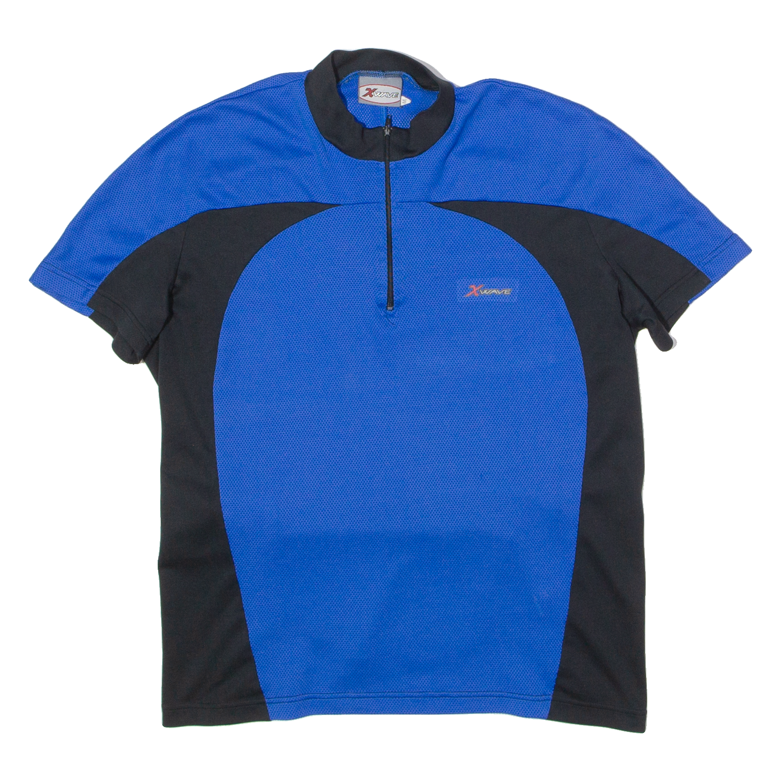 X-WAVE Cycling Mens Jersey Blue 1/4 Zip M Refurbished - N/A refurbished available on Cerqular