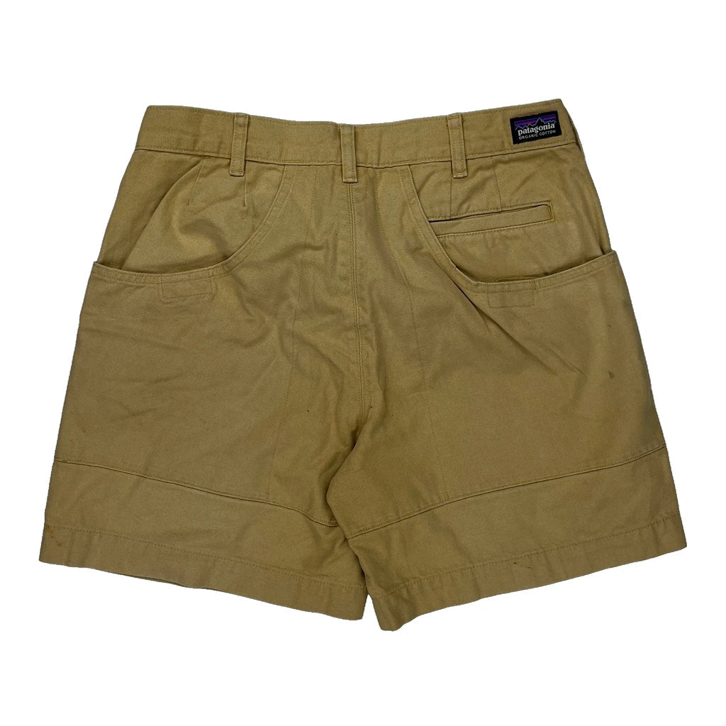 Patagonia Chino Shorts - 29W UK 10 Beige Cotton Refurbished - Thrifted (note: this is a term often used to describe second- refurbished available on Cerqular