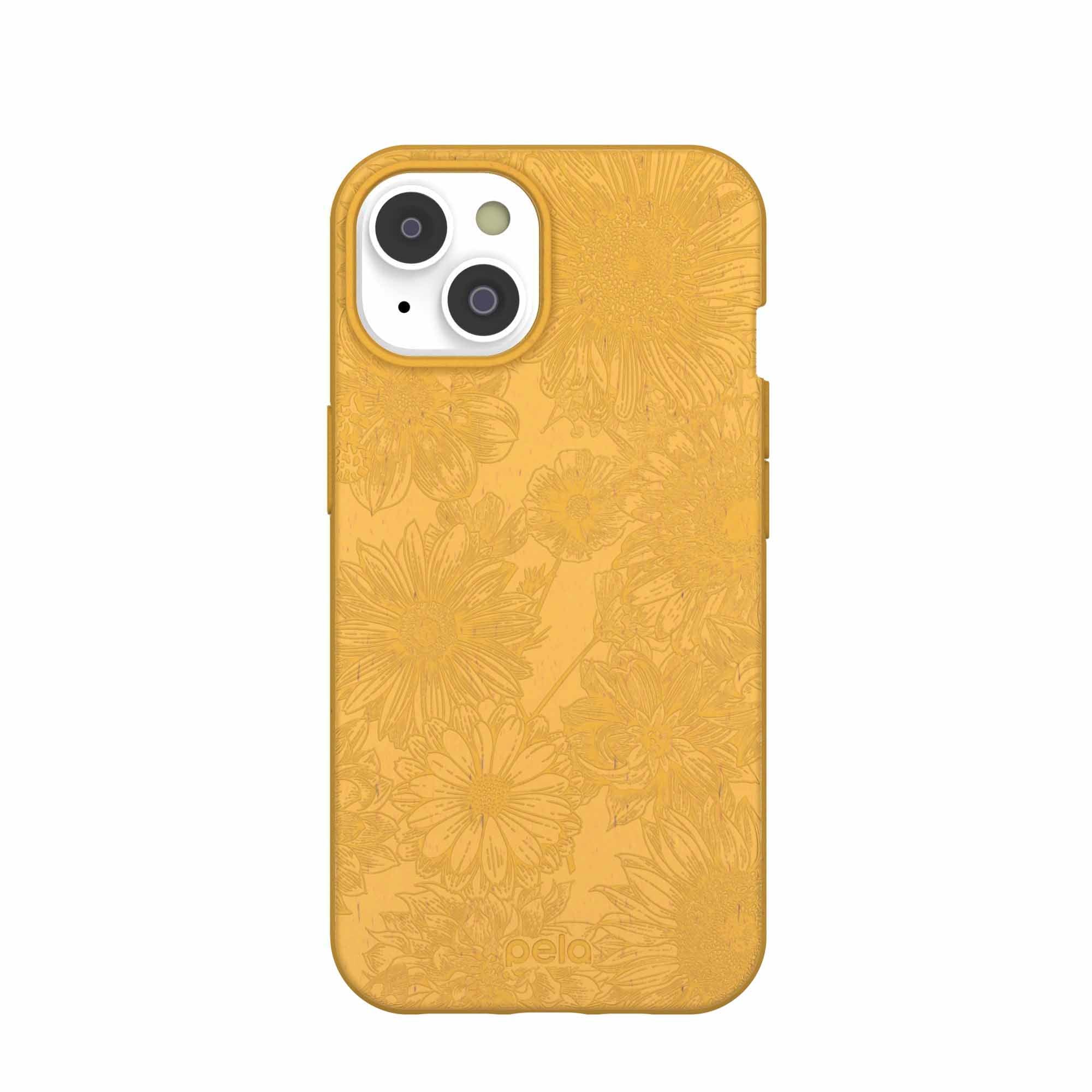 Honey Flora iPhone 14/16e Case Refurbished - Pela Case refurbished available on Cerqular