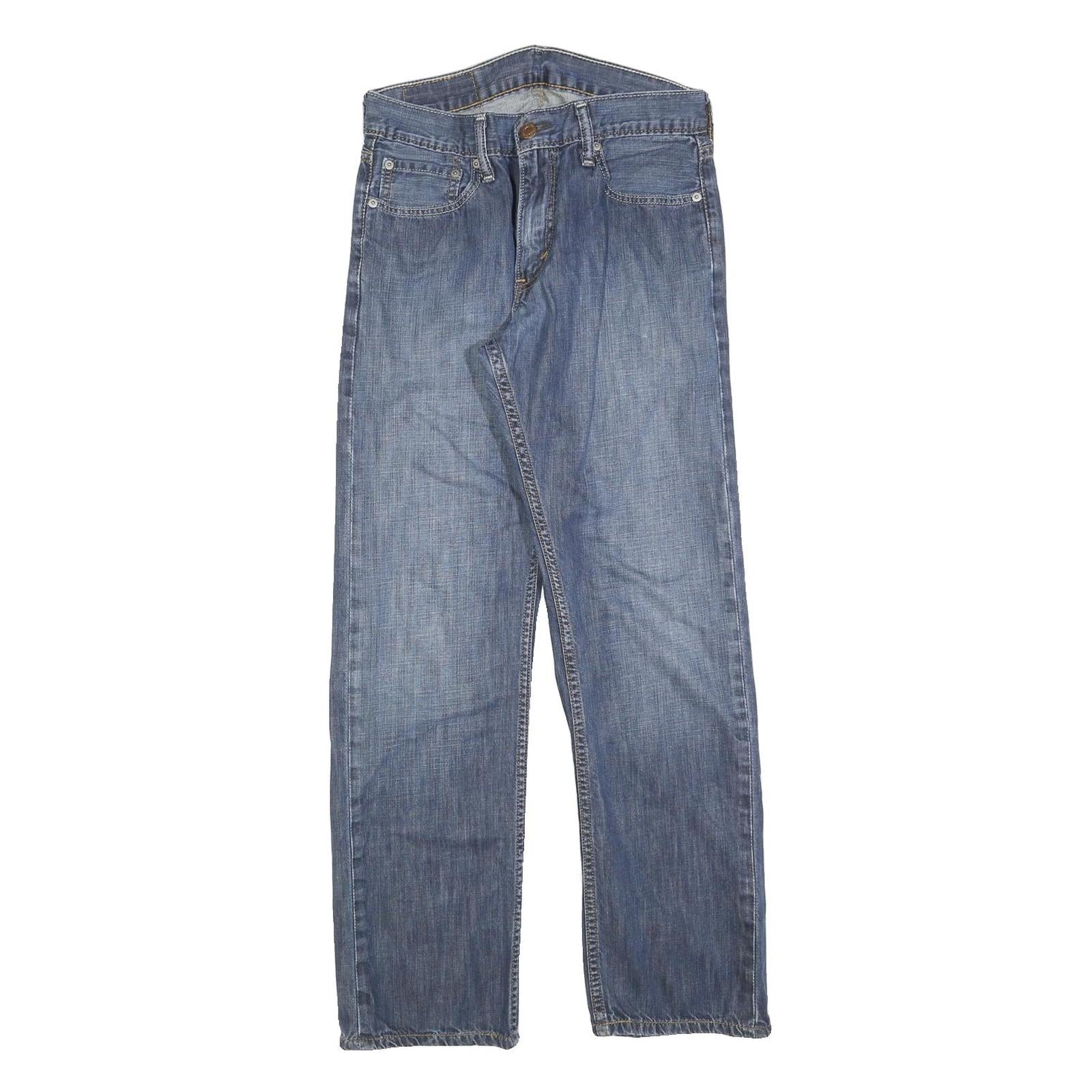 LEVI'S 514 Classic Mens Jeans Blue Classic Straight Denim W29 L30 Zip Refurbished - N/A refurbished available on Cerqular