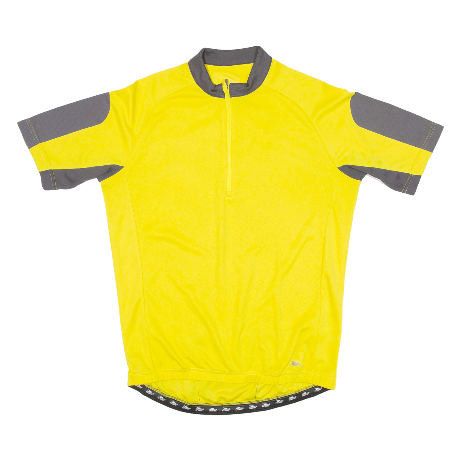 CRANE Cycling Mens Jersey Yellow 1/2 Zip L Refurbished - N/A refurbished available on Cerqular