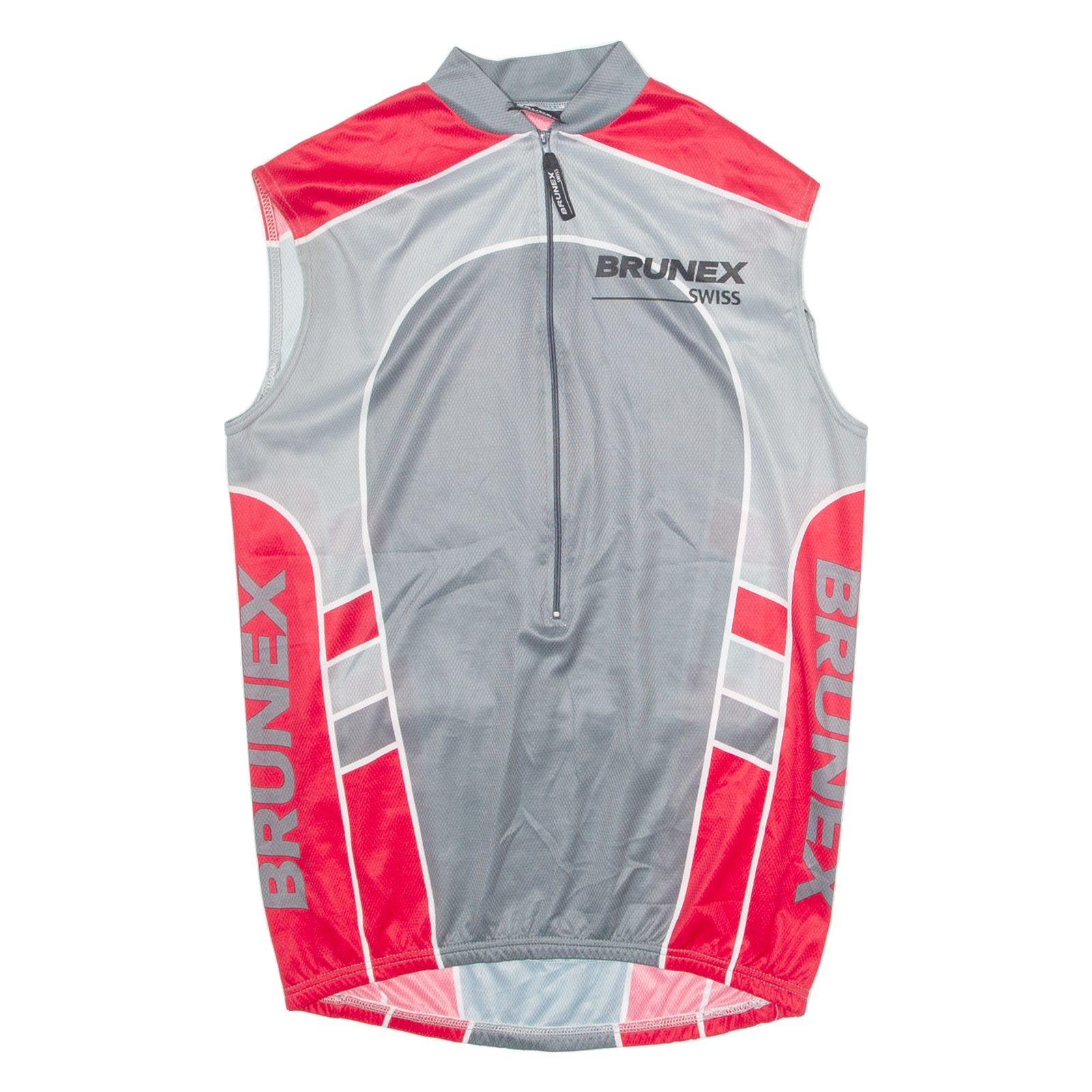 Buy BRUNEX Cycling Mens Jersey Grey Sleeveless 1/2 Zip M Refurbished - $22.09 BRUNEX Cycling Mens Jersey Grey Sleeveless 1/2 Zip M Refurbished - N/A refurbished available on Cerqular
