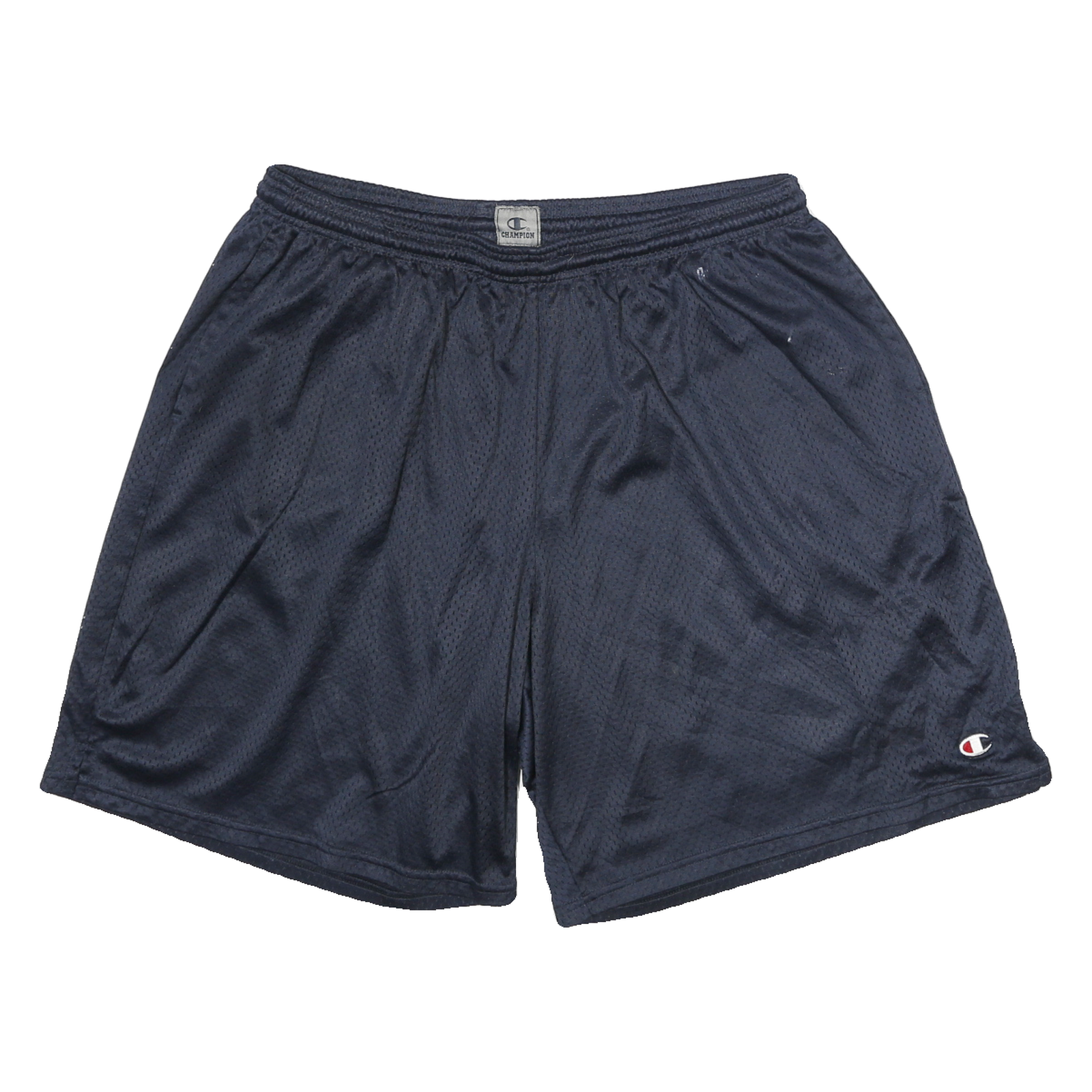 CHAMPION Mens Shorts Navy Casual L W30 Sportswear Polyester Blend Refurbished - N/A refurbished available on Cerqular