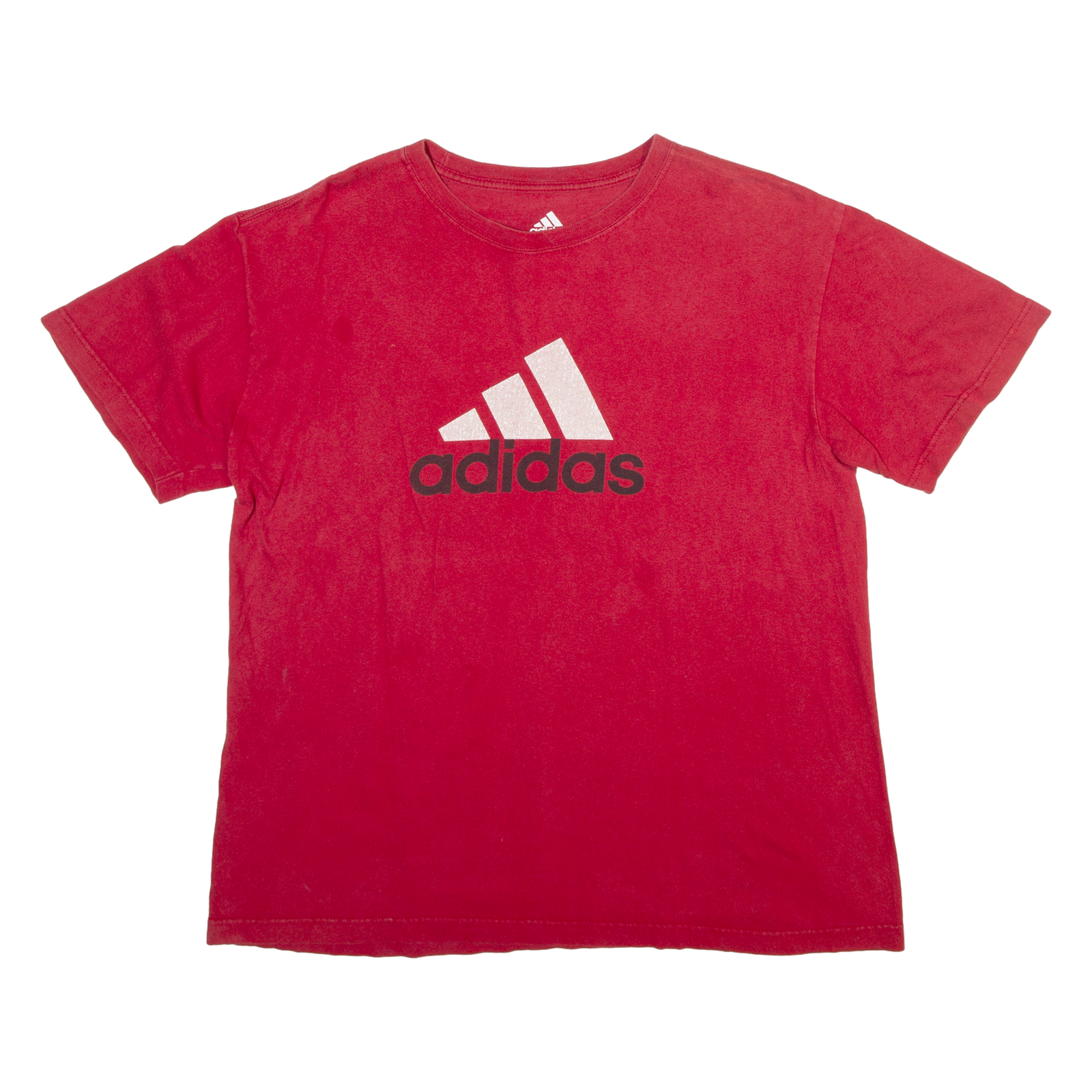 ADIDAS Mens T-Shirt Red M Refurbished - N/A refurbished available on Cerqular