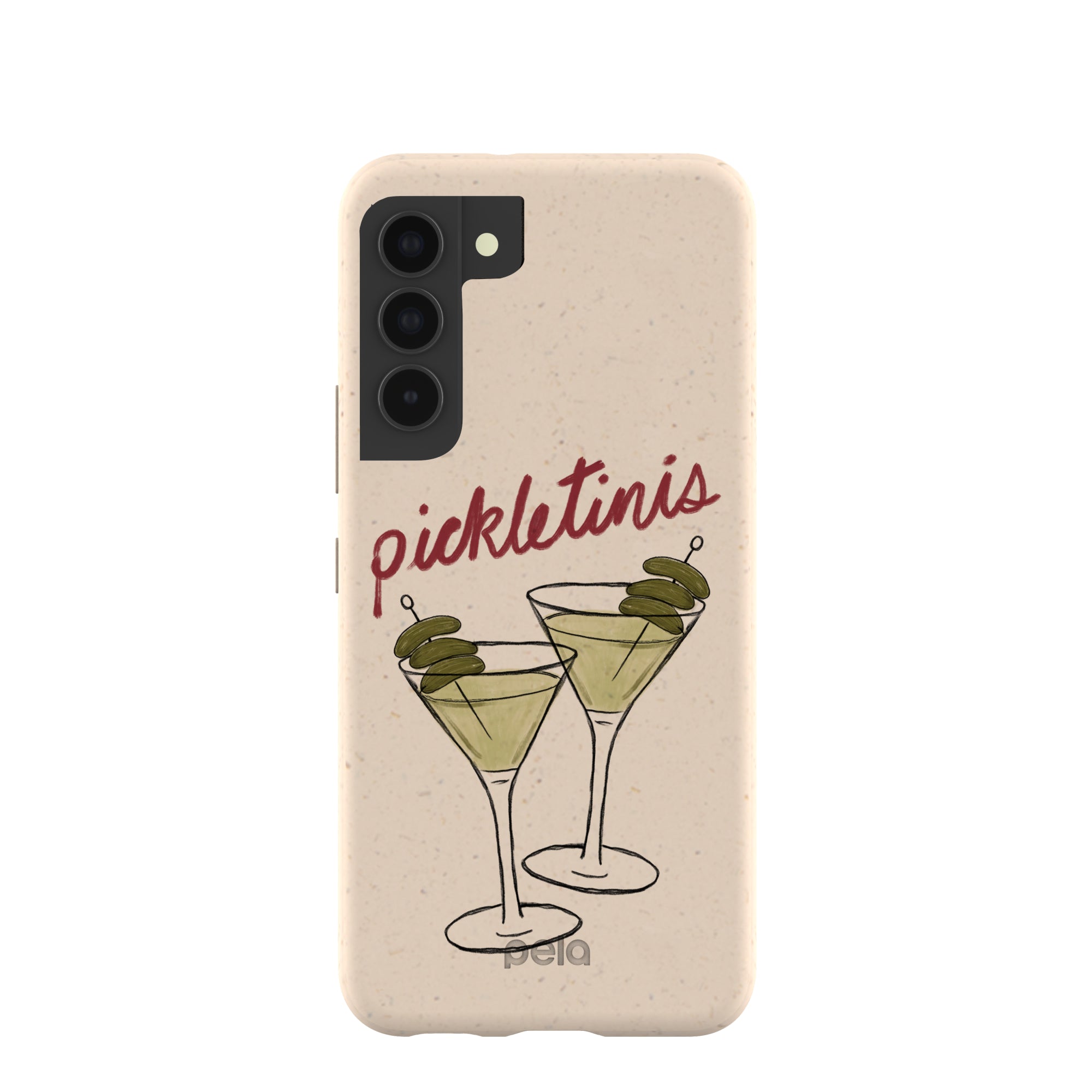 Seashell Pickletinis Samsung Galaxy S22 Case Refurbished - Pela Case refurbished available on Cerqular