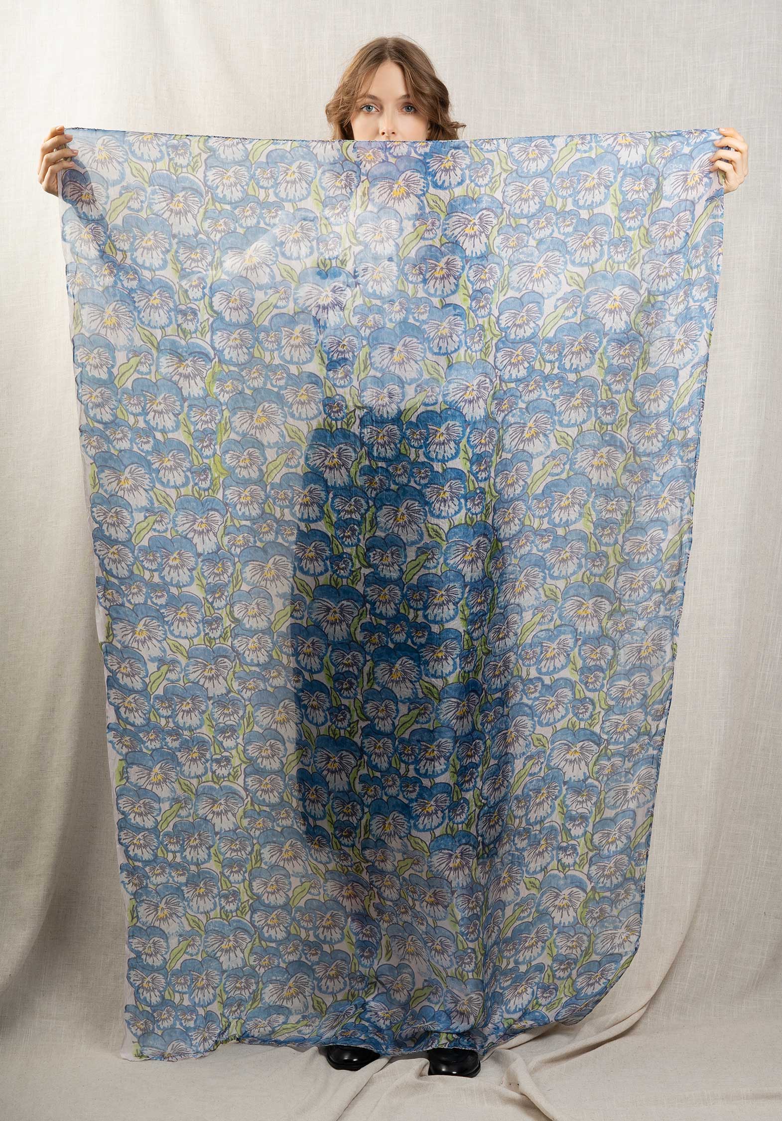 Scarf Silk Scarf Dancing-Queens | Color: DANCING QUEENS | Size: U Refurbished - Rue Madame is a known brand, and the standardized name is " refurbished available on Cerqular