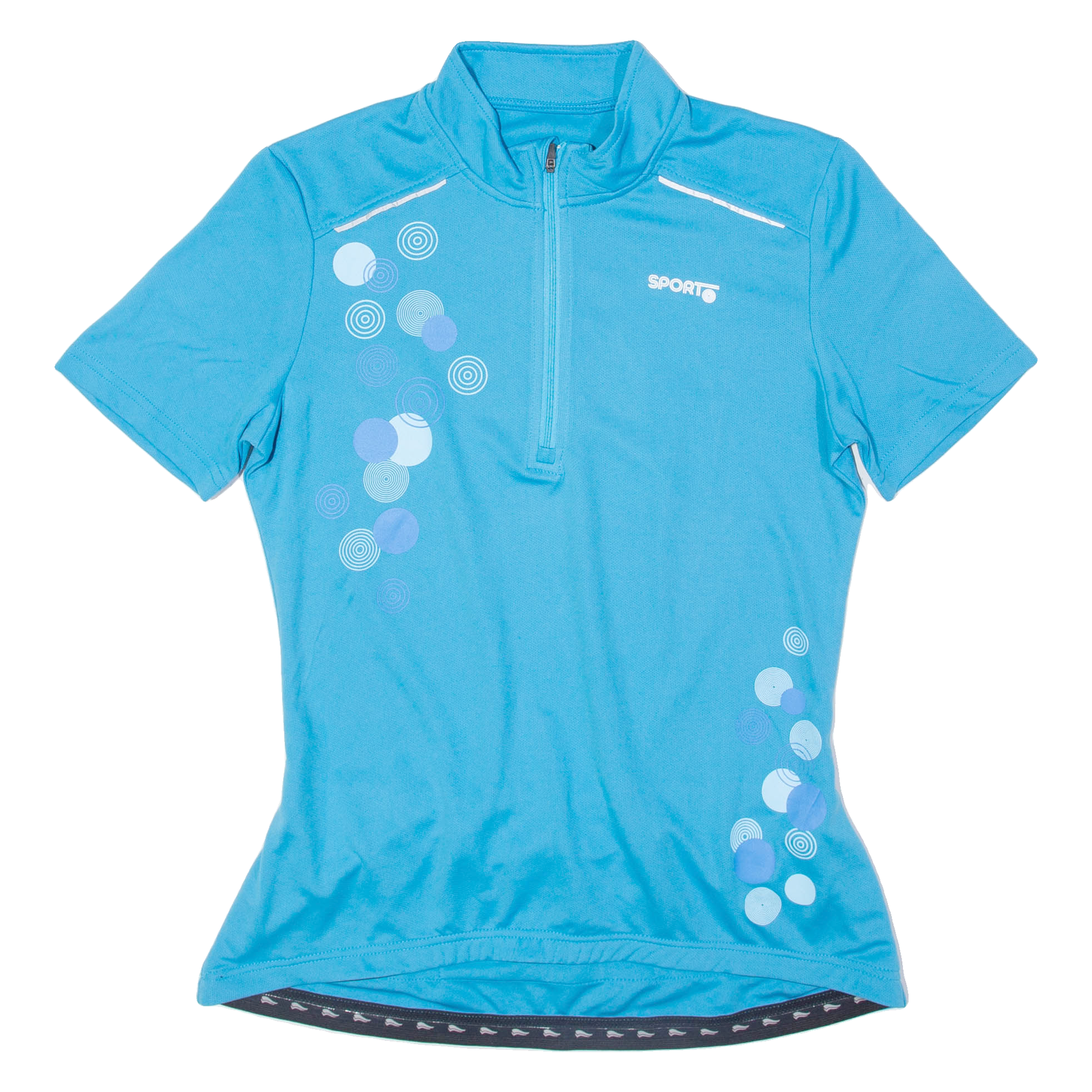 Cycling Womens Jersey Blue 1/4 Zip L Refurbished - N/A refurbished available on Cerqular