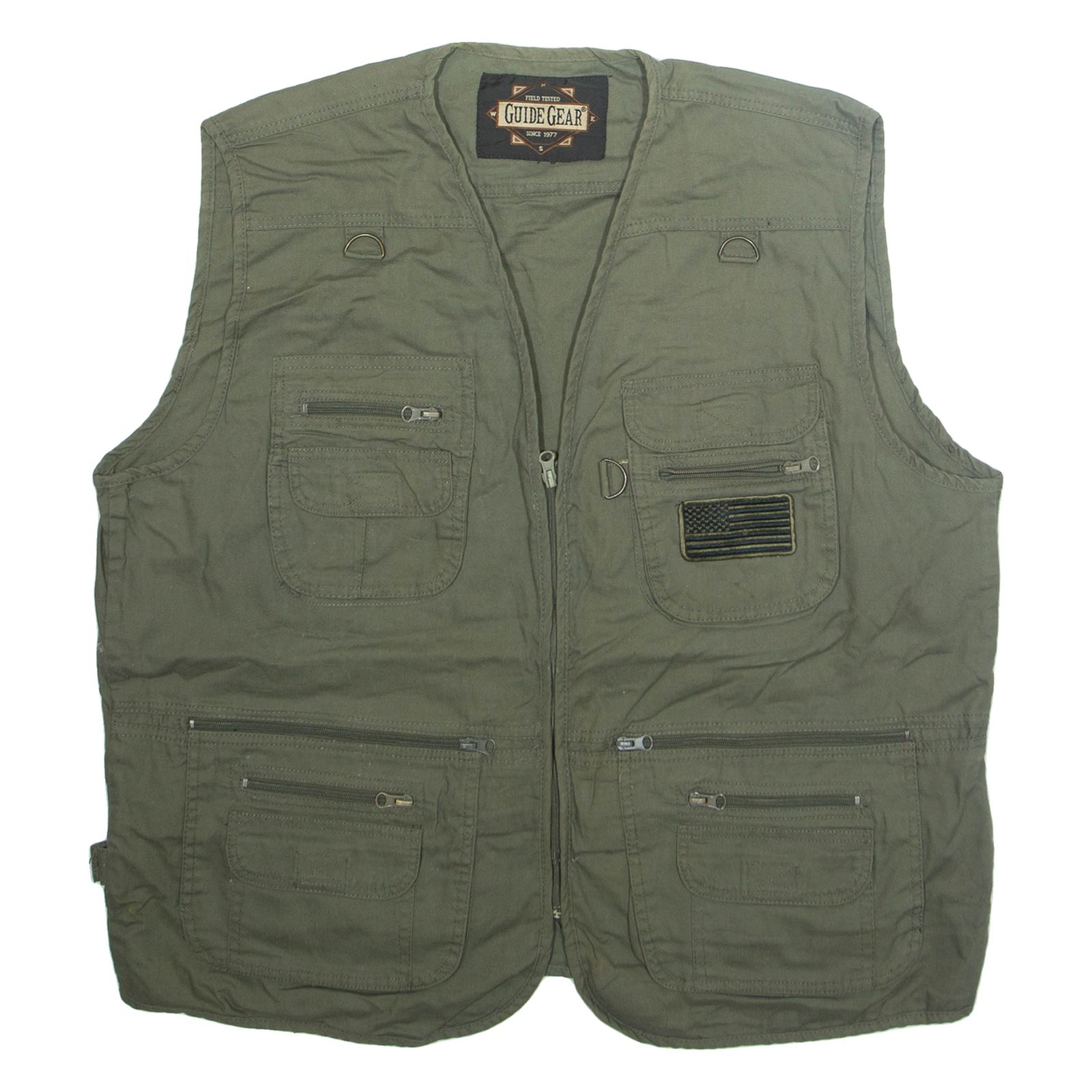 GUIDE GEAR Mens Gilet Green S Refurbished - N/A refurbished available on Cerqular