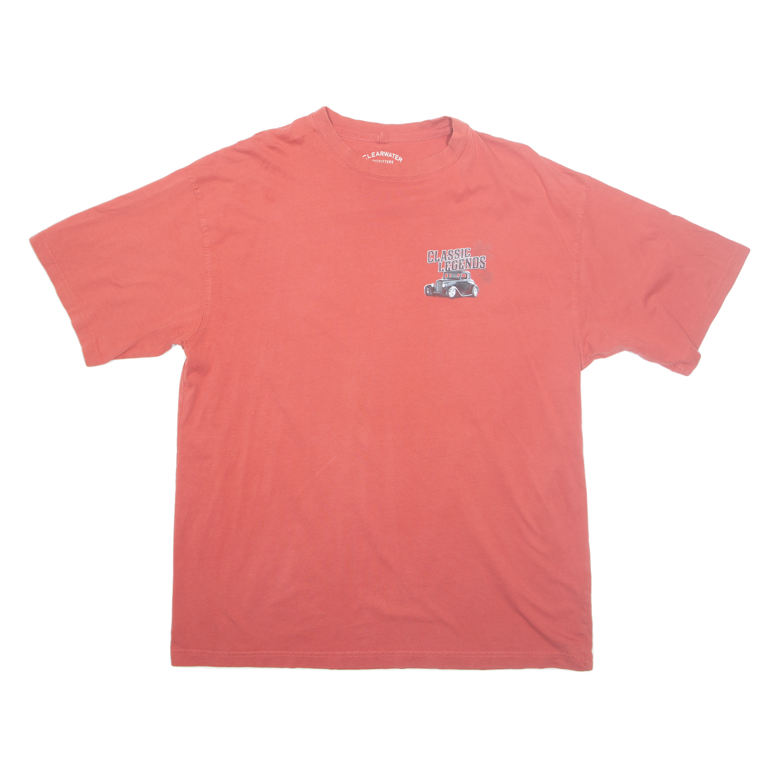 CLEARWATER Classic Legends Mens T-Shirt Red 2XL Refurbished - N/A refurbished available on Cerqular