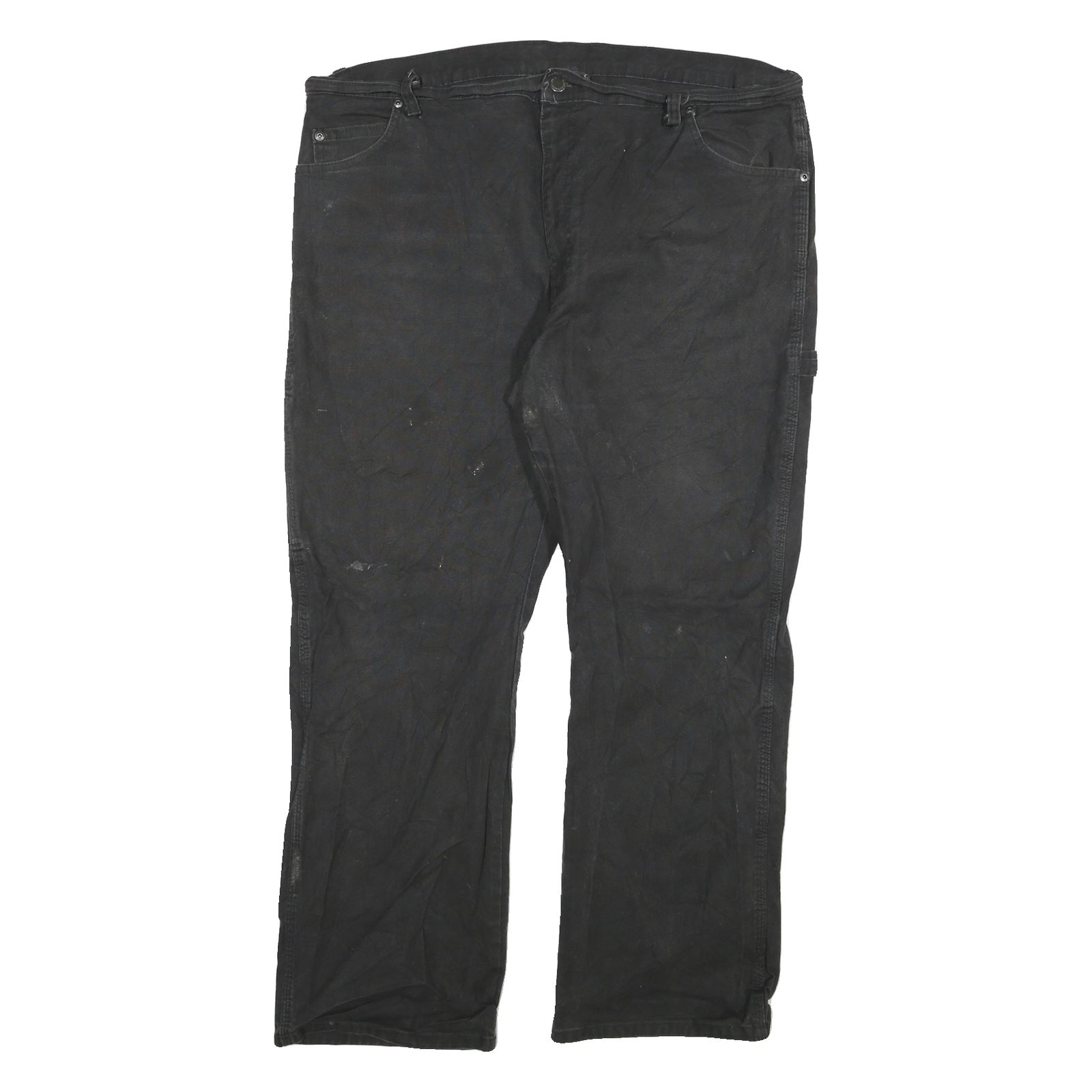 DICKIES Mens Black Regular Straight Denim Jeans W40 L29 Workwear Utility Refurbished - N/A refurbished available on Cerqular