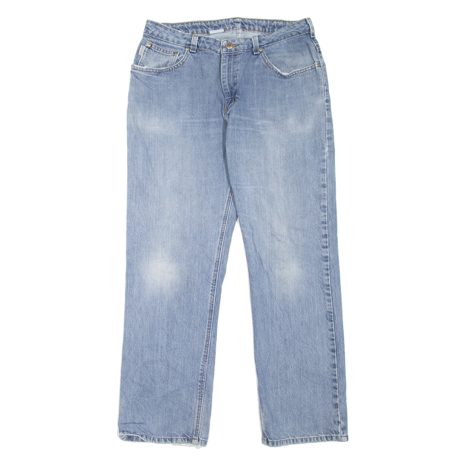 CARHARTT Workwear Womens Jeans Blue Regular Straight Stone Wash W31 L30 Refurbished - N/A refurbished available on Cerqular