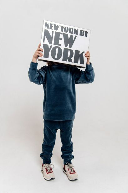 Velvet Kids Joggers - Blue | Size: 8-10 Refurbished - N/A (Note: This brand may not be well-known globally refurbished available on Cerqular