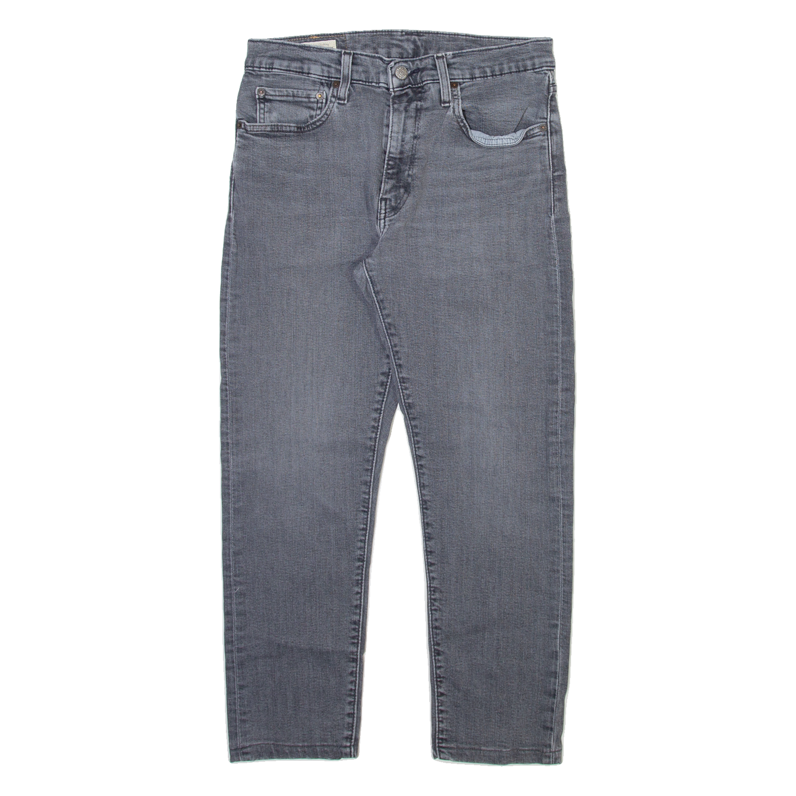 LEVI'S 512 BIG E Jeans Mens Grey Slim Tapered Stone Wash W30 L26 Refurbished - N/A refurbished available on Cerqular