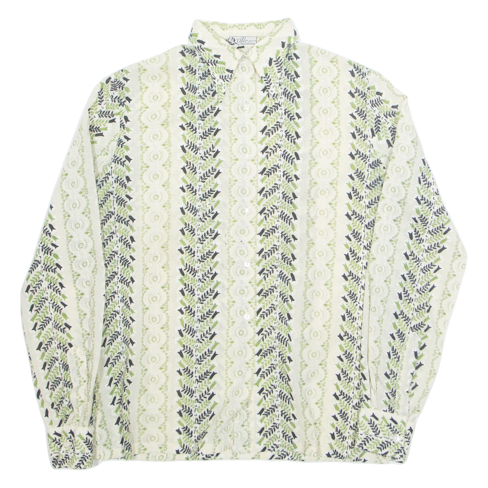 Buy OPEC Womens Printed Shirt Green Collared Long Sleeve 90s Floral M Refurbished - $16.89 OPEC Womens Printed Shirt Green Collared Long Sleeve 90s Floral M Refurbished - N/A refurbished available on Cerqular