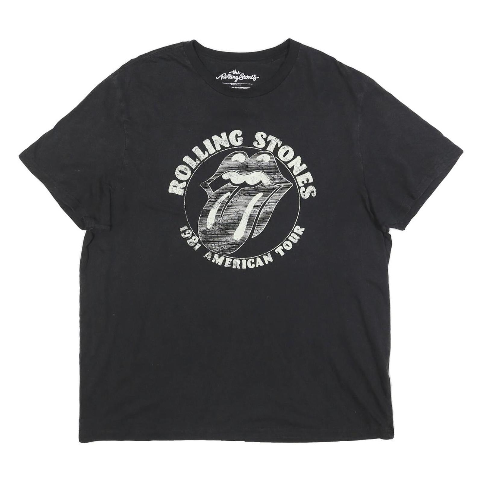Buy THE ROLLING STONES Womens Black 1981 American Tour Graphic T-Shirt XL Short Refurbished - $25.99 THE ROLLING STONES Womens Black 1981 American Tour Graphic T-Shirt XL Short Refurbished - N/A refurbished available on Cerqular