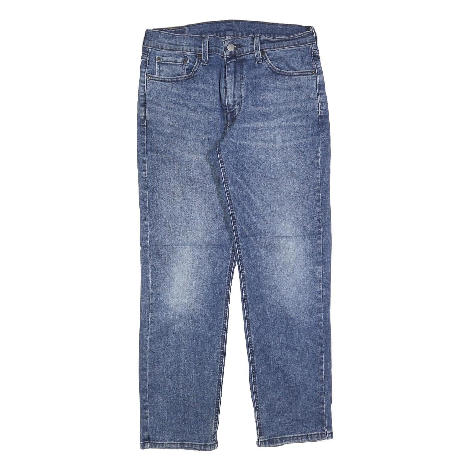 LEVI'S 541 Mens Regular Fit Straight Denim Medium W30 L30 Zip Cotton Blend Jeans Refurbished - N/A refurbished available on Cerqular