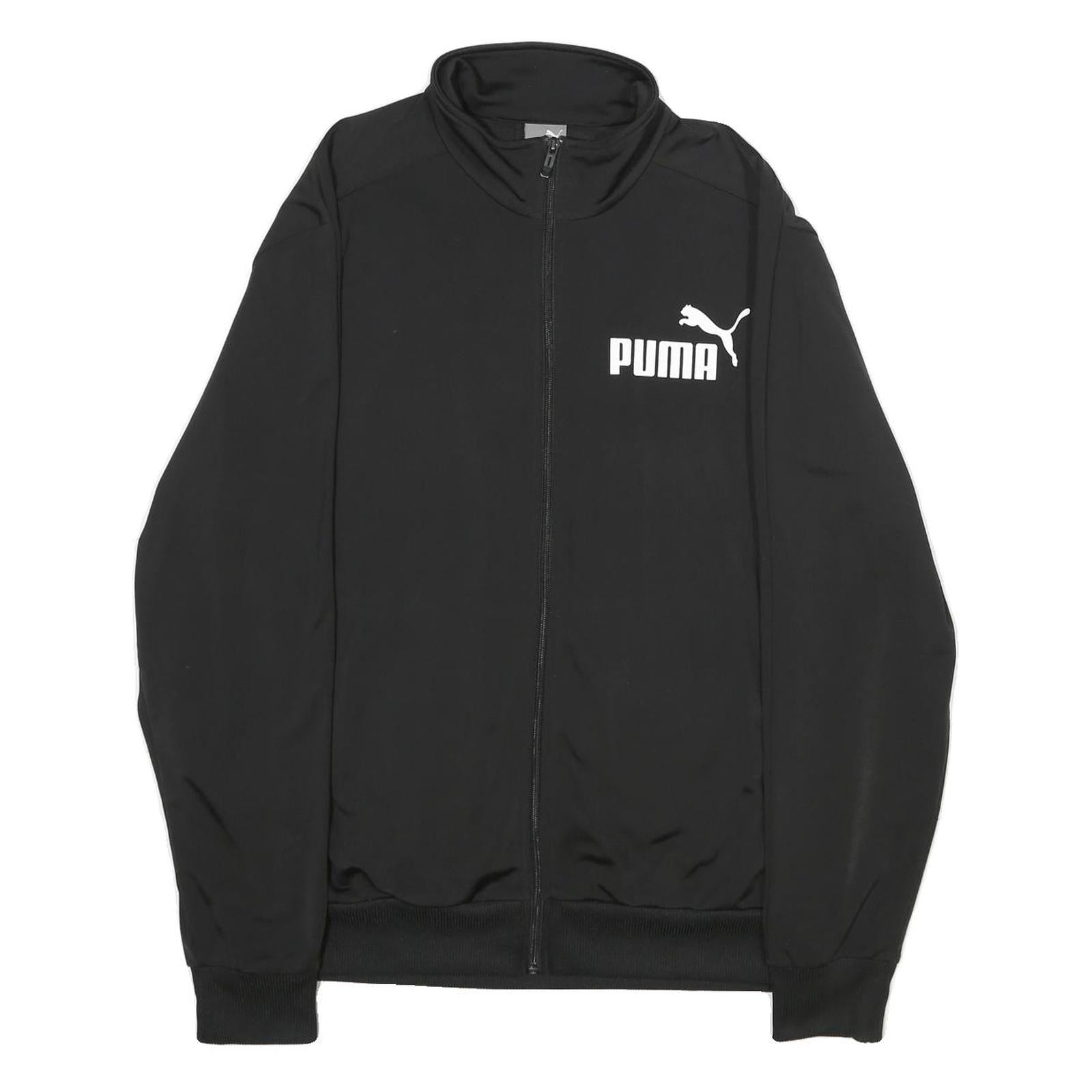 Buy PUMA Mens Black Polyester Track Jacket L Zip Plain Sportswear Active Refurbished - $36.39 PUMA Mens Black Polyester Track Jacket L Zip Plain Sportswear Active Refurbished - N/A refurbished available on Cerqular