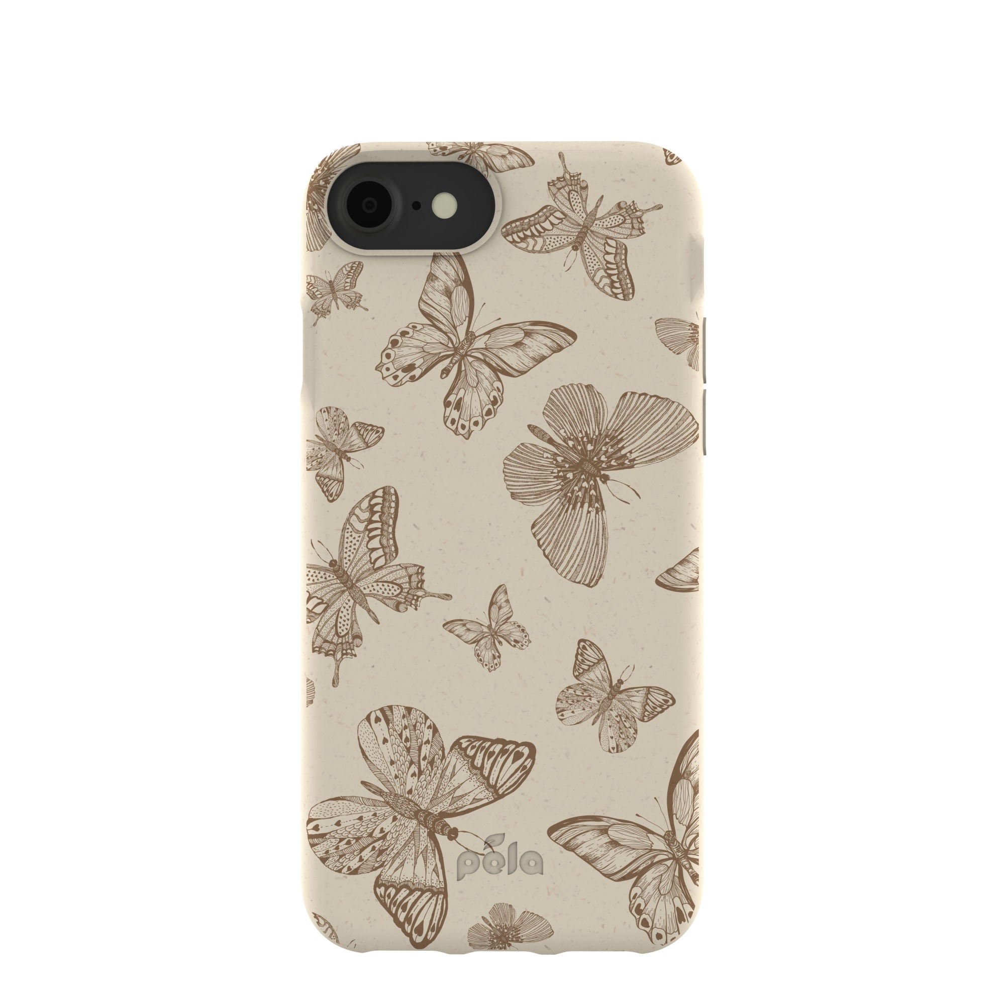 London Fog Delicate Flutters iPhone 6/6s/7/8/SE Case Refurbished - Pela Case refurbished available on Cerqular
