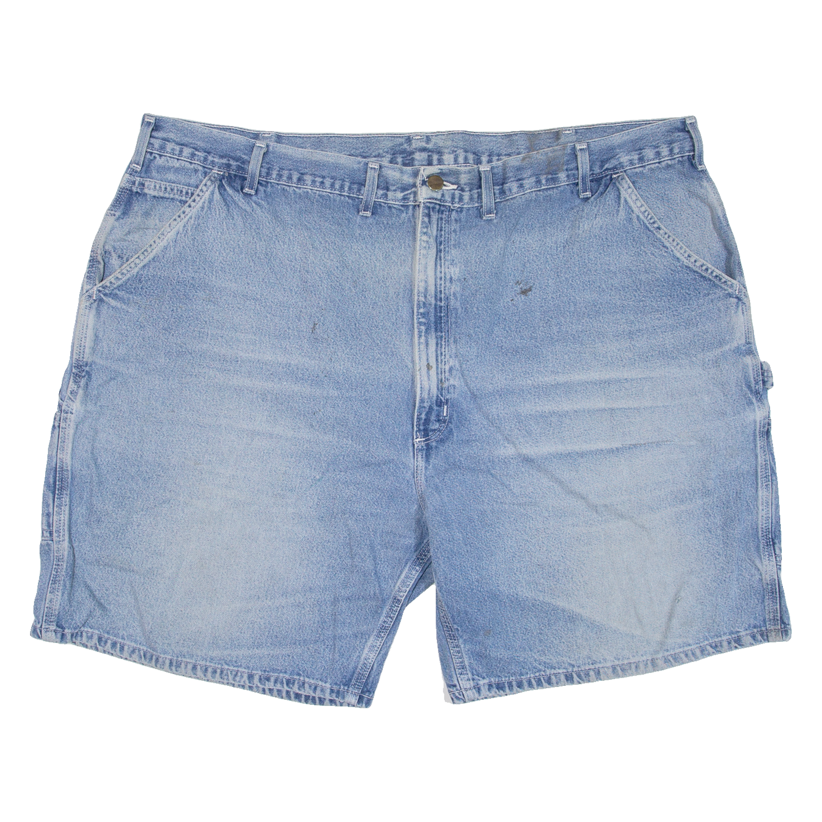 CARHARTT Mens Workwear Shorts Blue Relaxed 2XL W44 Refurbished - N/A refurbished available on Cerqular