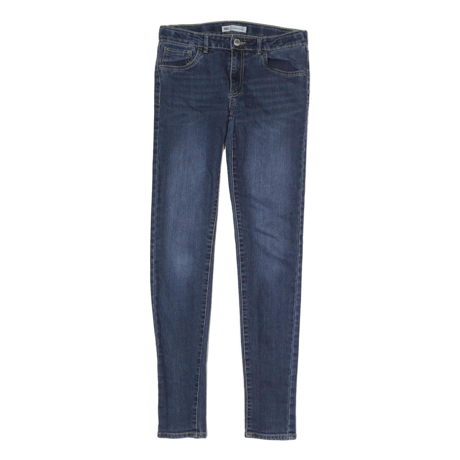 LEVI'S Womens Slim Skinny Jeans Blue Denim Zip W28 L29 Classic Stylish Refurbished - N/A refurbished available on Cerqular