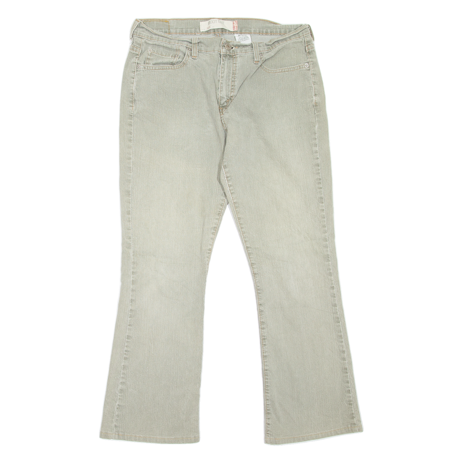LEVI'S 515 Womens Jeans Grey Regular Bootcut W30 L27 Refurbished - N/A refurbished available on Cerqular