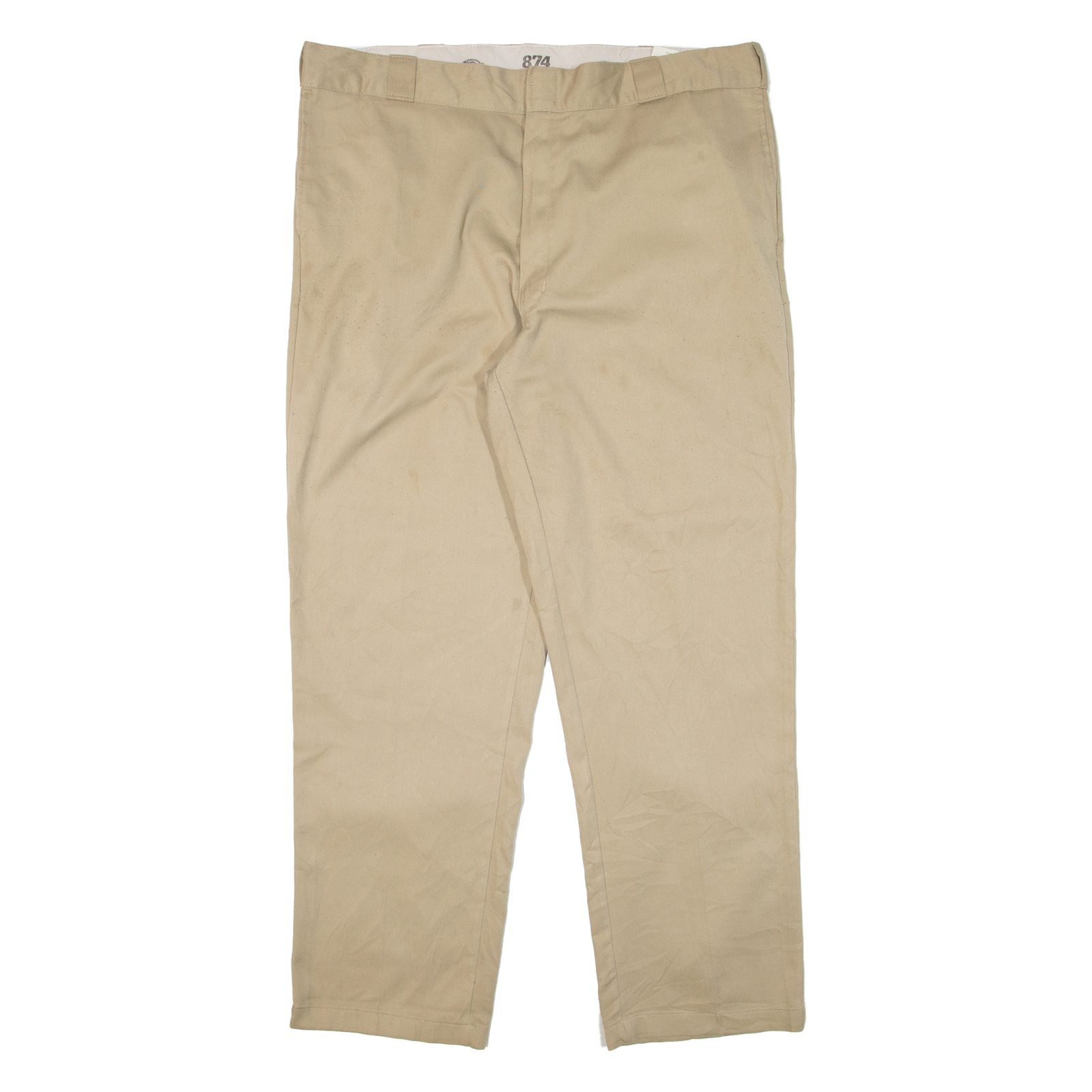 DICKIES 874 Workwear Mens Trousers Beige Relaxed Straight W42 L32 Refurbished - N/A refurbished available on Cerqular