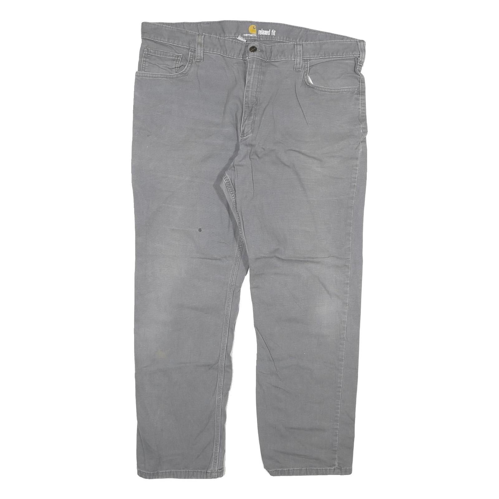 CARHARTT Mens Relaxed Fit Jeans Blue Relaxed Cotton Blend W40 L30 Workwear Zip Refurbished - N/A refurbished available on Cerqular