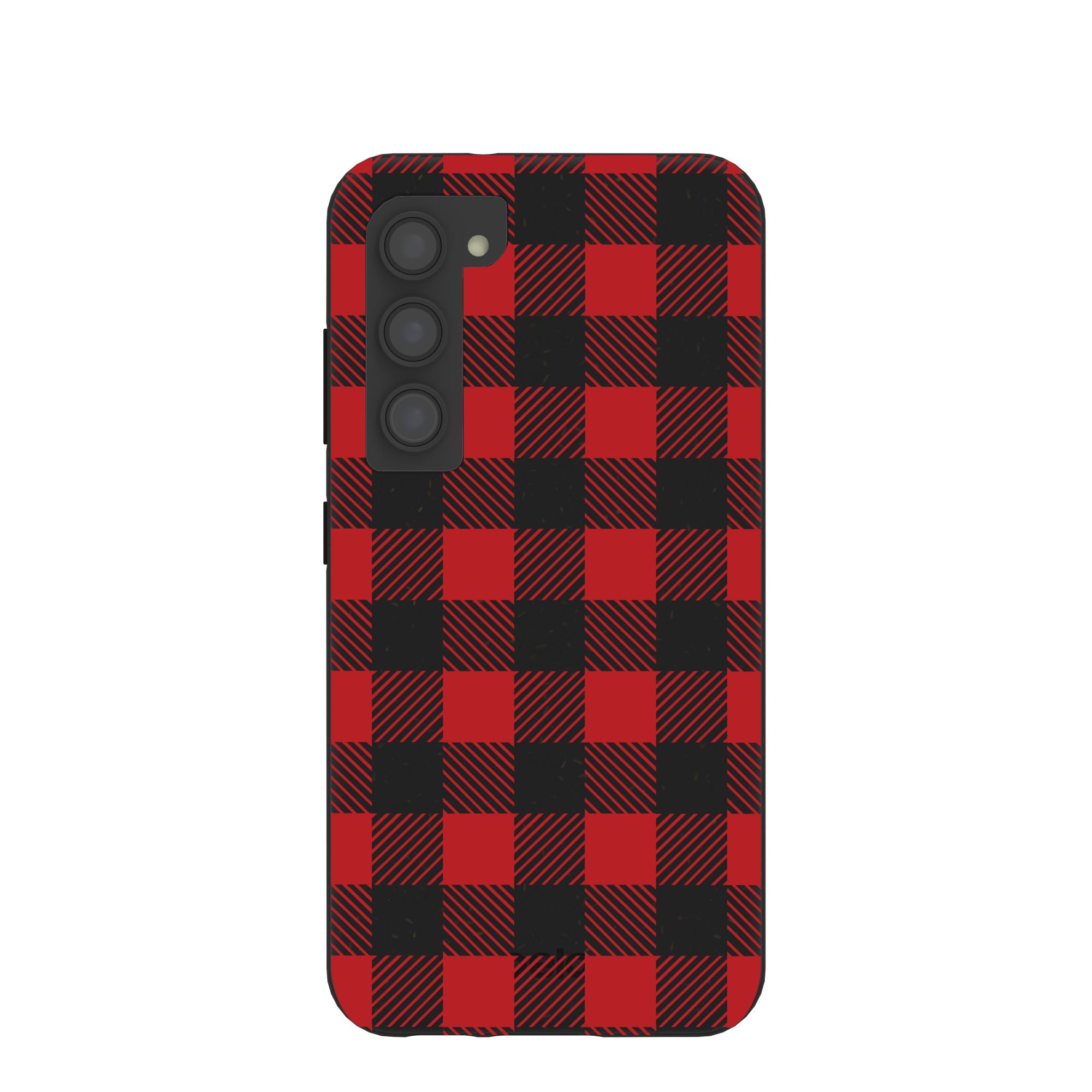 Black Flannel Samsung Galaxy S23 Case Refurbished - Pela Case refurbished available on Cerqular