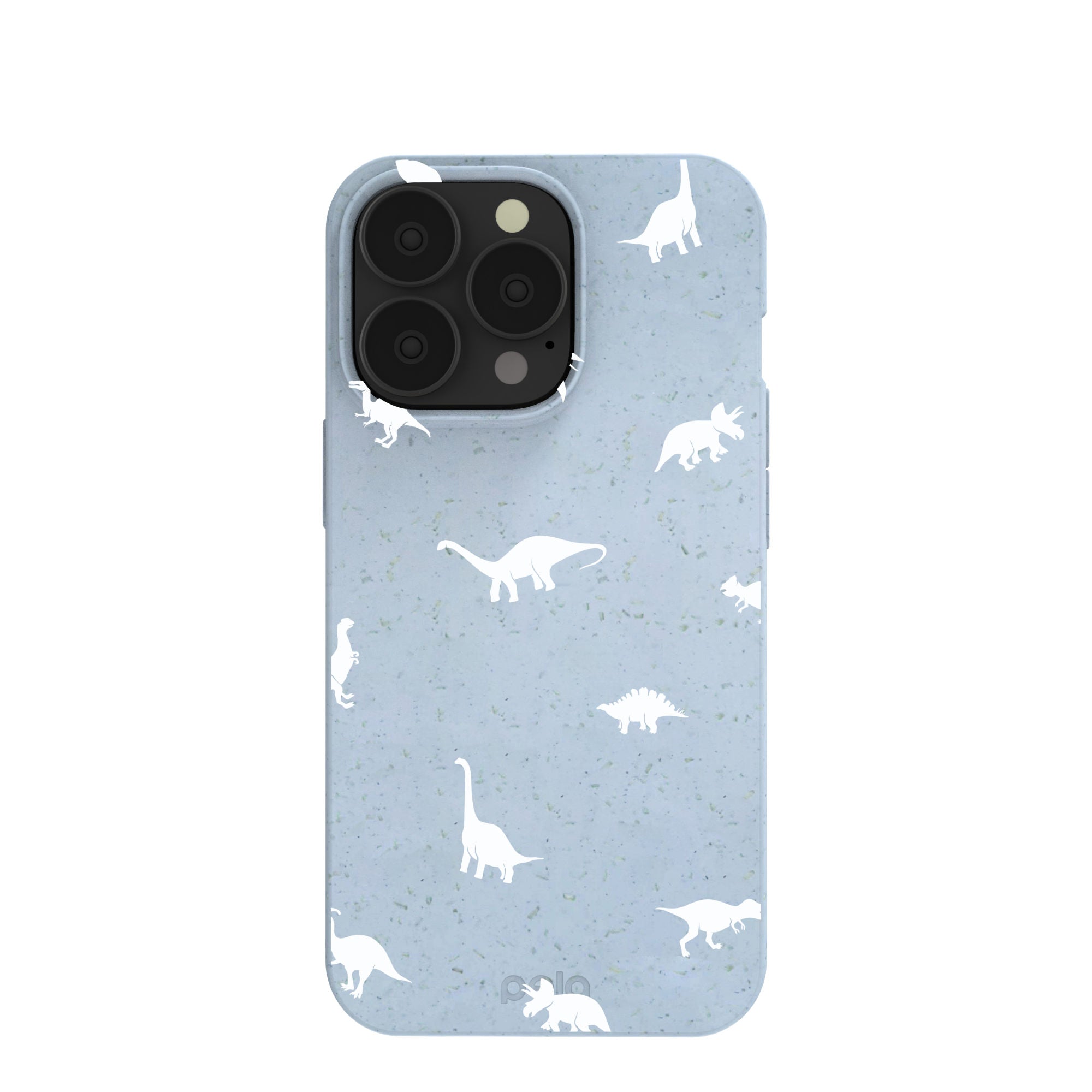Powder Blue Lil Dinos iPhone 13 Pro Case Refurbished - Pela Case refurbished available on Cerqular