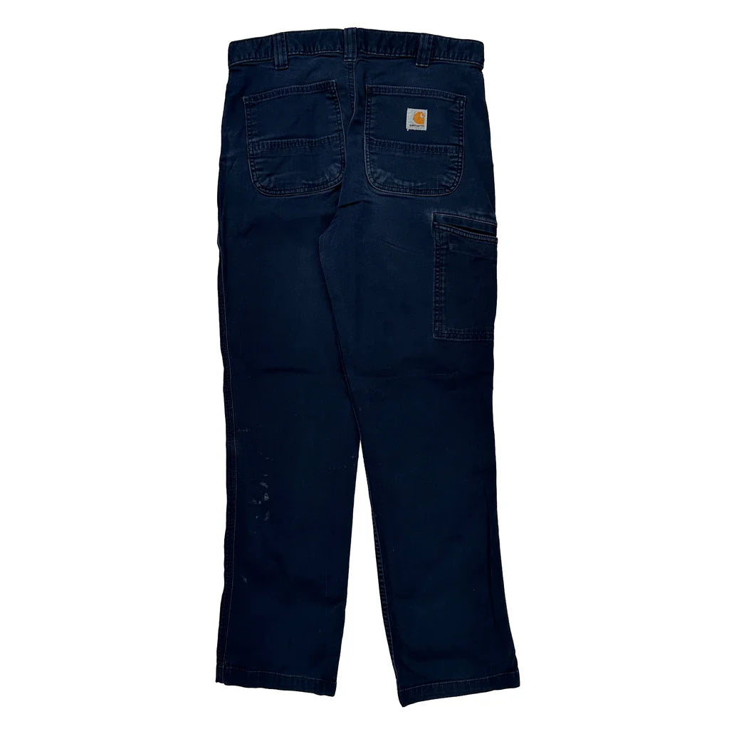Buy Carhartt Double Knee Carpenter Trousers - 32W 32L Navy Cotton Refurbished - $46.89 Carhartt Double Knee Carpenter Trousers - 32W 32L Navy Cotton Refurbished - Thrifted (note: this is a term often used to describe second- refurbished available on Cerqular