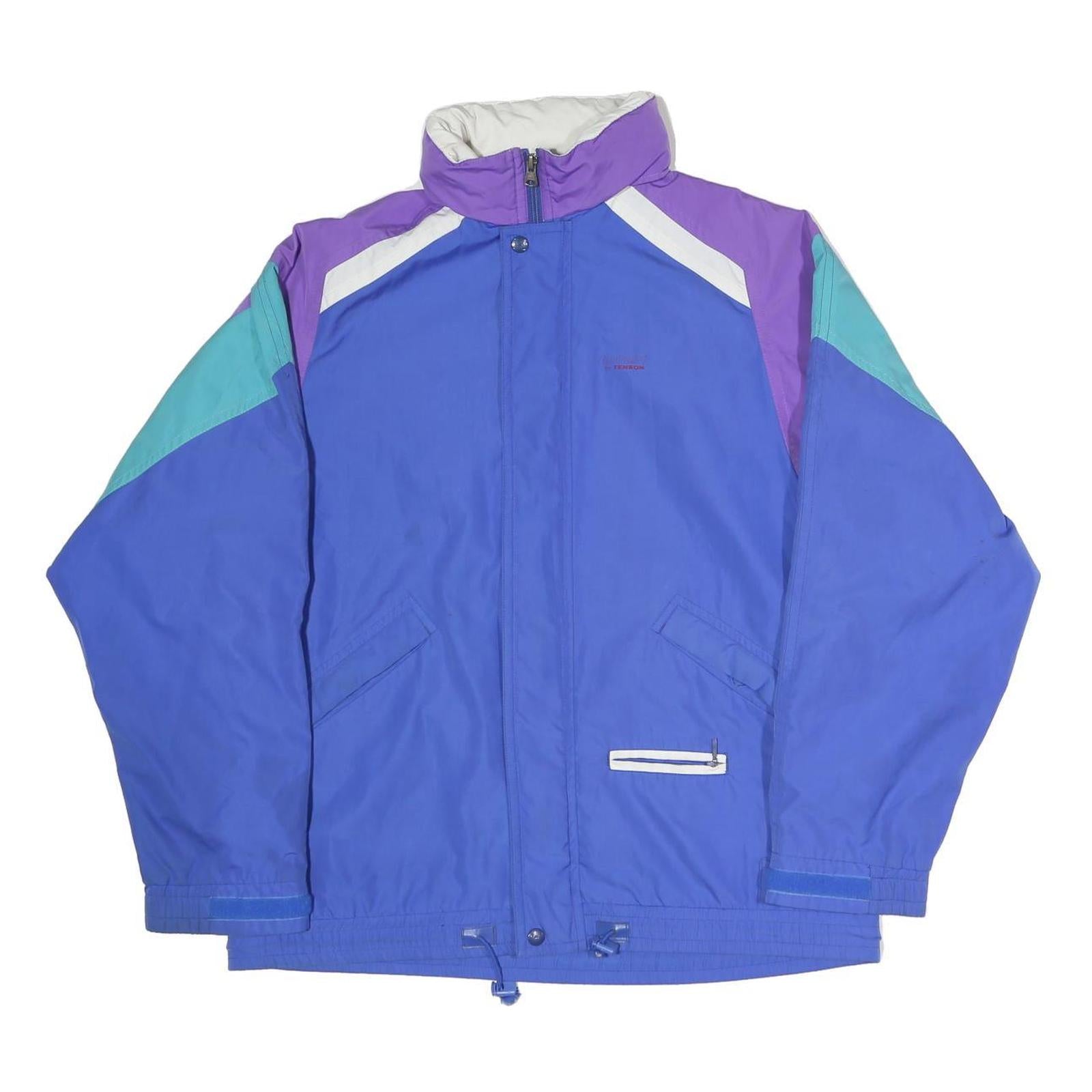 Buy TENSON Mens Blue & Purple Colourblock Jacket M Polyester Blend Zip Casual Retro Refurbished - $32.49 TENSON Mens Blue & Purple Colourblock Jacket M Polyester Blend Zip Casual Retro Refurbished - N/A refurbished available on Cerqular
