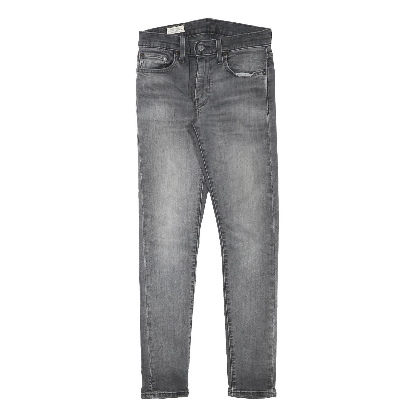 LEVI'S Mens Jeans Grey Slim Skinny Denim Medium W27 L29 Stylish Casual Refurbished - N/A refurbished available on Cerqular