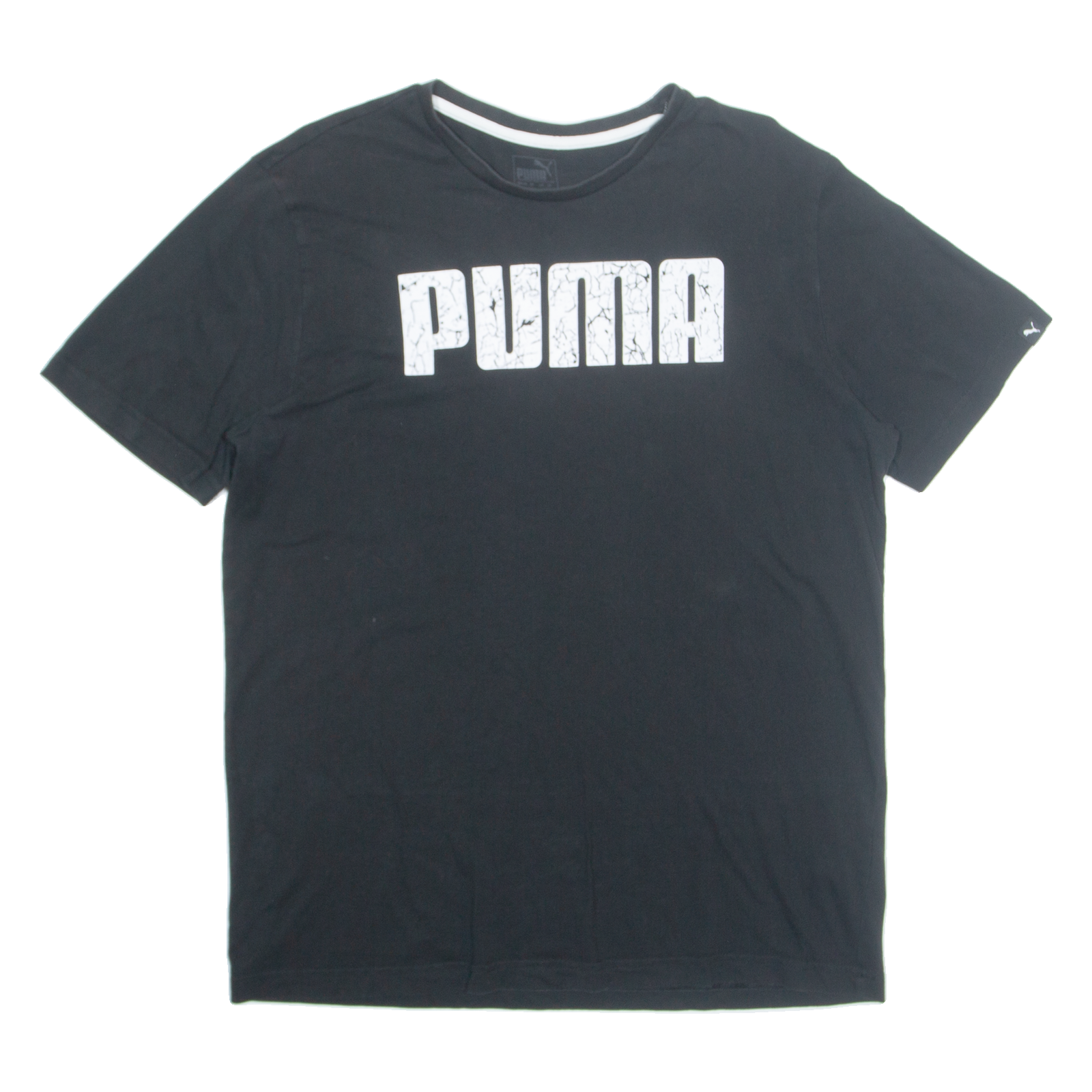 PUMA Mens T-Shirt Black L Refurbished - N/A refurbished available on Cerqular