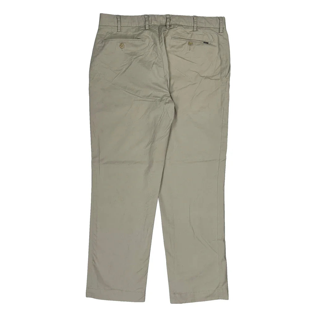 Polo By Ralph Lauren Chinos - 34W 29L Beige Cotton Refurbished - Thrifted (note: this is a term often used to describe second- refurbished available on Cerqular