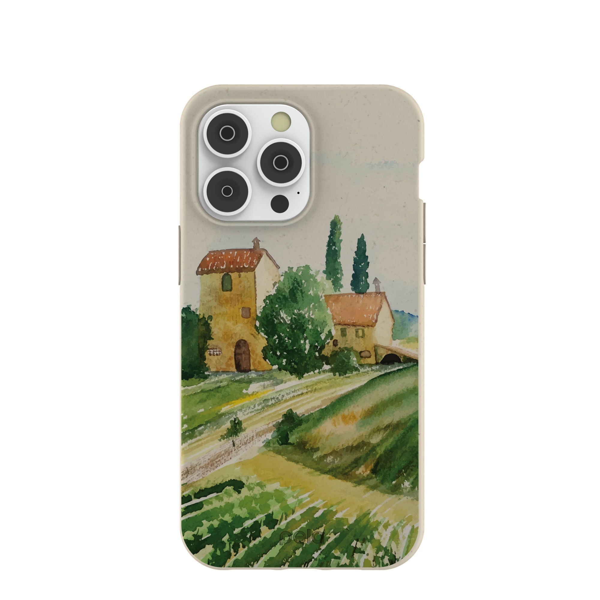 London Fog Grape Views iPhone 14 Pro Max Case Refurbished - Pela Case refurbished available on Cerqular