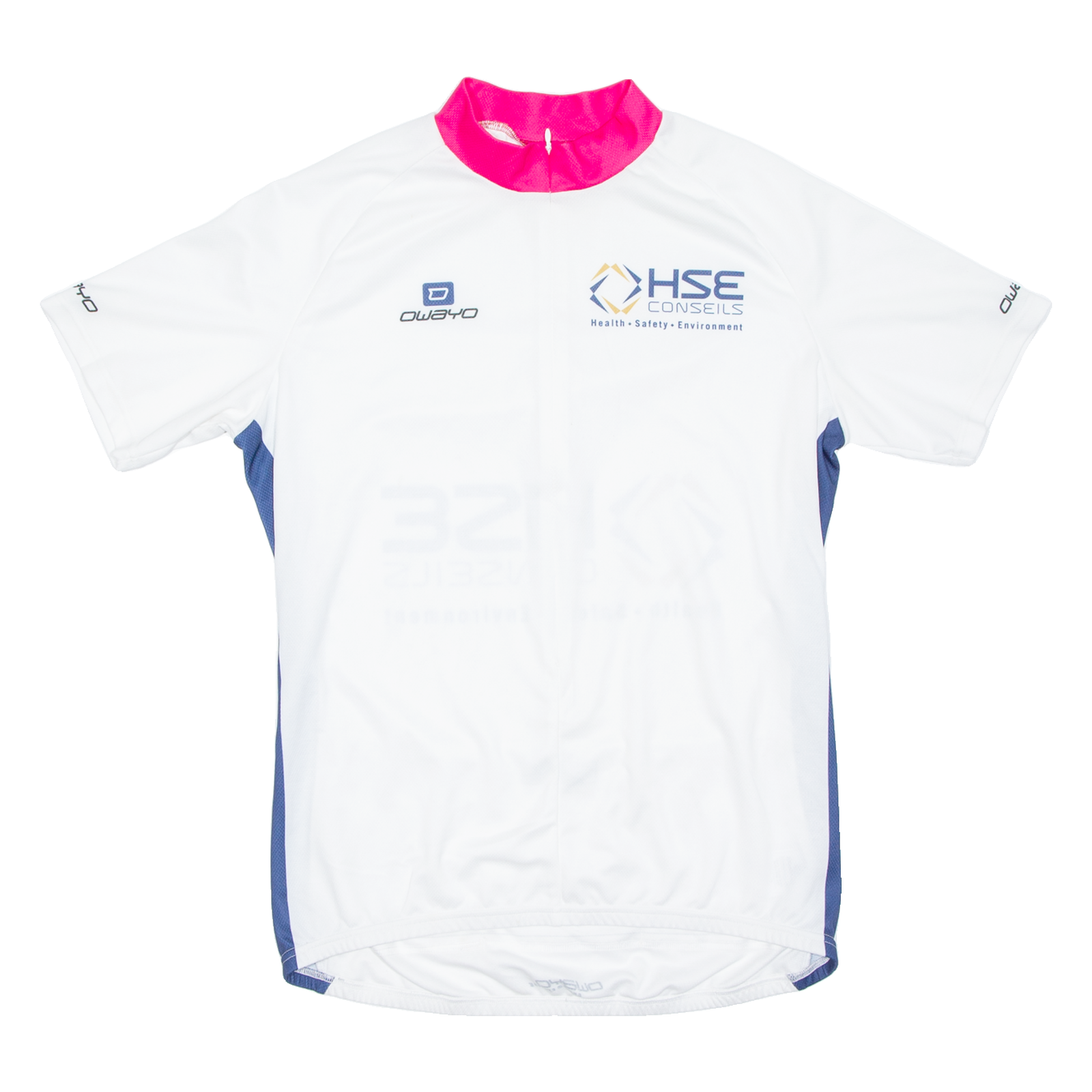 Cycling Mens Jersey White 1/2 Zip XL Refurbished - N/A refurbished available on Cerqular