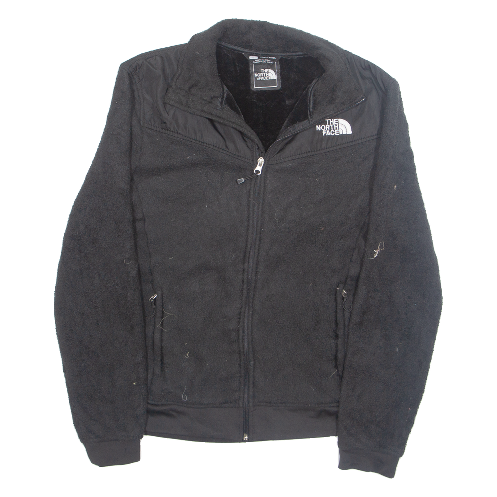 THE NORTH FACE Womens Fleece Jacket Black 90s L Refurbished - N/A refurbished available on Cerqular