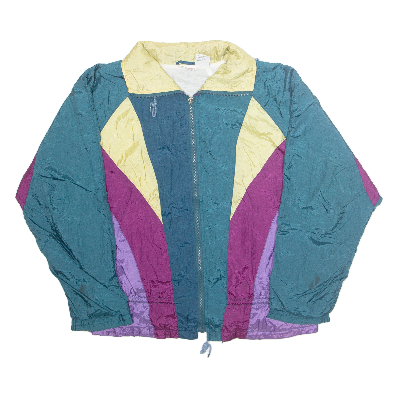 ATHLETIC WORKS Womens Shell Jacket Blue Nylon L Refurbished - N/A refurbished available on Cerqular