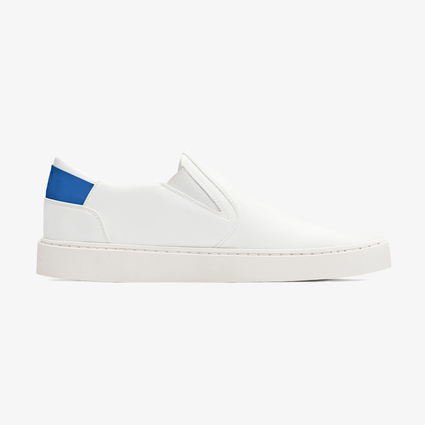 Women's Slip On | White-Blue | Size: 8 Refurbished - Thousand Fell refurbished available on Cerqular