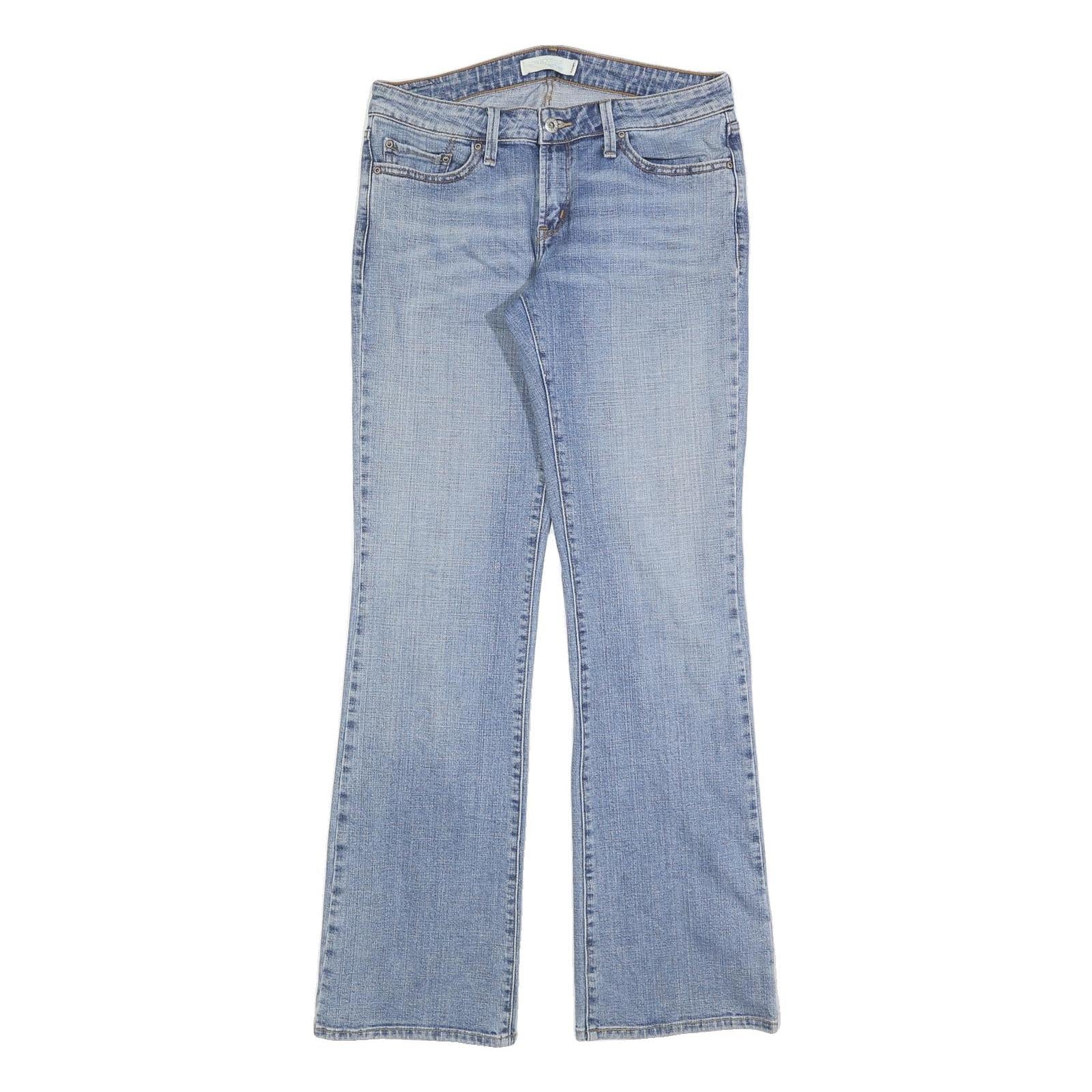 LEVI'S 545 Womens Jeans Blue Regular Flared Denim Light W30 L32 Classic Fit Refurbished - N/A refurbished available on Cerqular