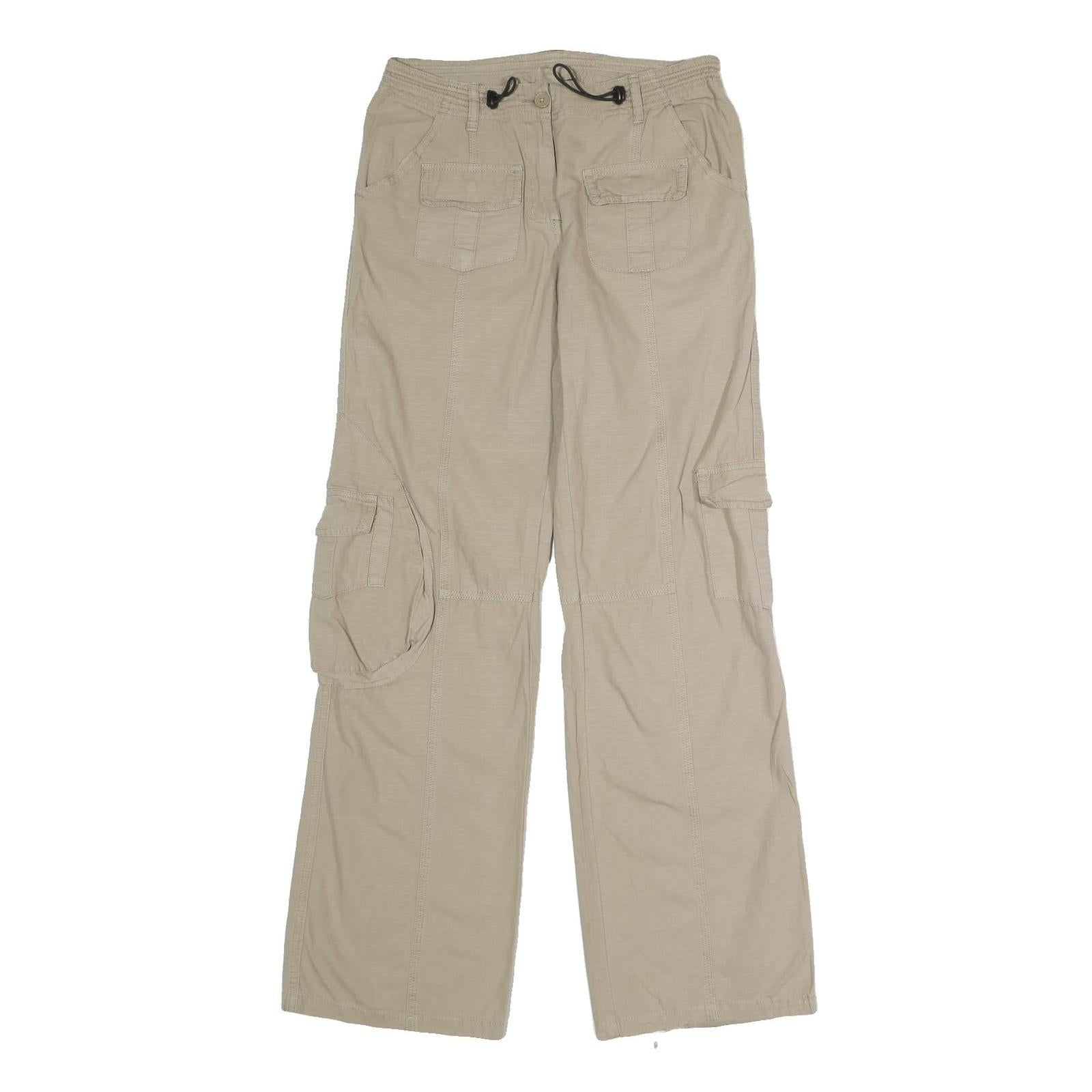 Buy BRANDY Womens Cotton Blend Beige Regular Cargo Trousers W30 L31 Button Closure Refurbished - $20.79 BRANDY Womens Cotton Blend Beige Regular Cargo Trousers W30 L31 Button Closure Refurbished - N/A refurbished available on Cerqular