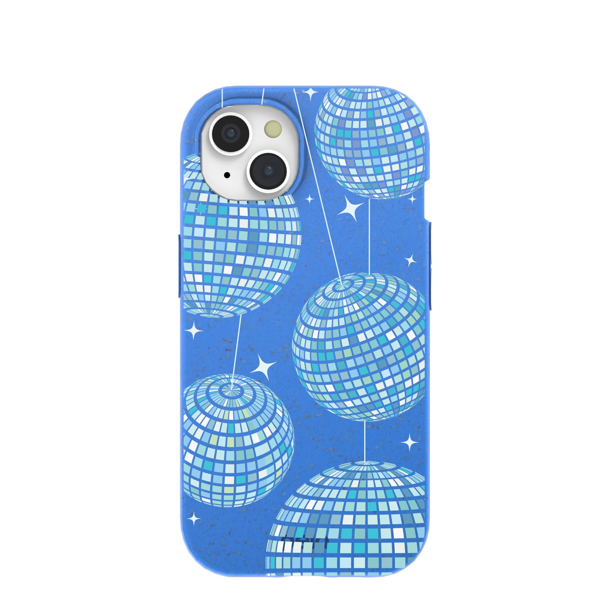 Buy Electric Blue Blue Groove iPhone 15 Case Refurbished - $65.00 Electric Blue Blue Groove iPhone 15 Case Refurbished - Pela Case refurbished available on Cerqular