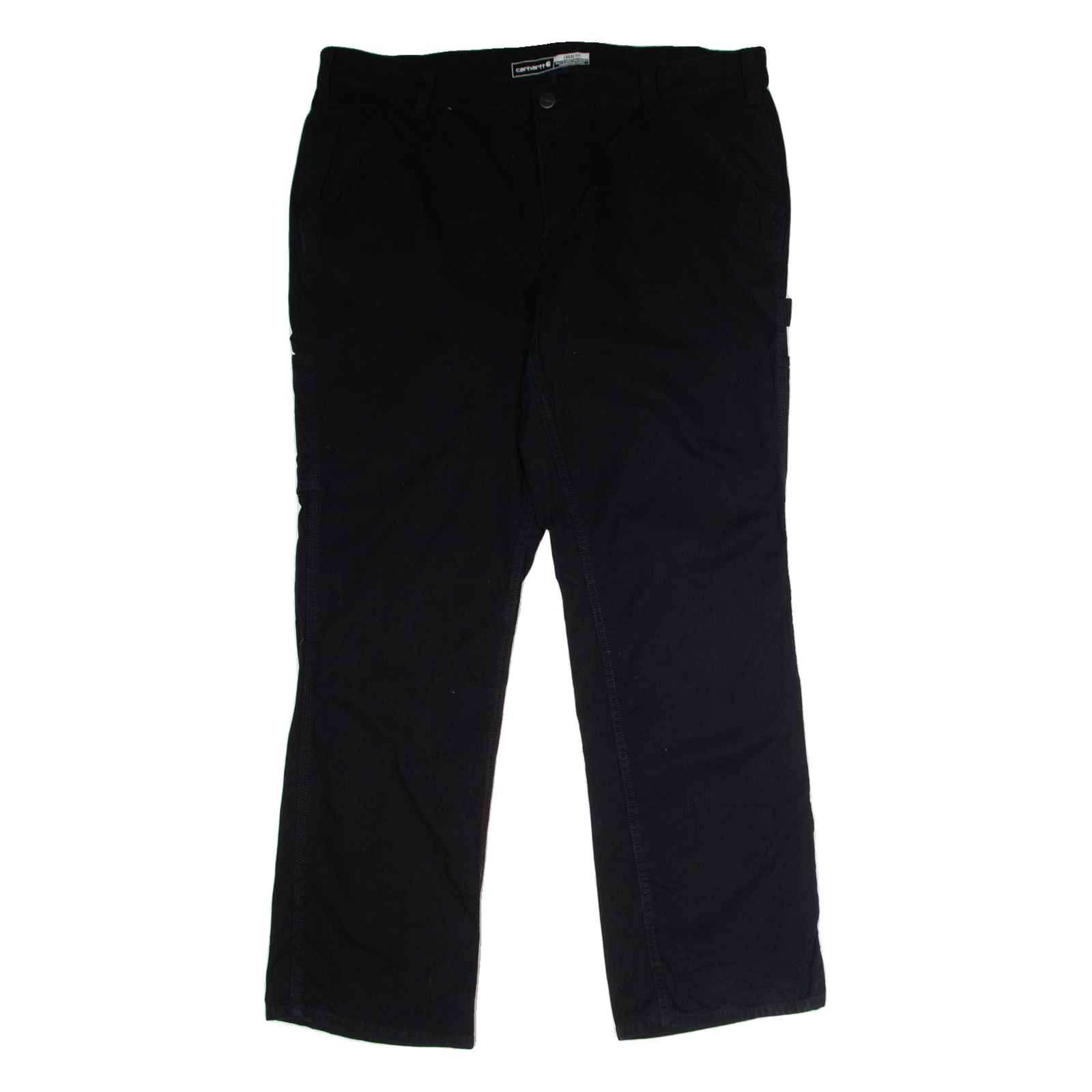 Buy CARHARTT Workwear Carpenter Womens Canvas Trousers Black Loose Straight W40 L32 Refurbished - $42.89 CARHARTT Workwear Carpenter Womens Canvas Trousers Black Loose Straight W40 L32 Refurbished - N/A refurbished available on Cerqular
