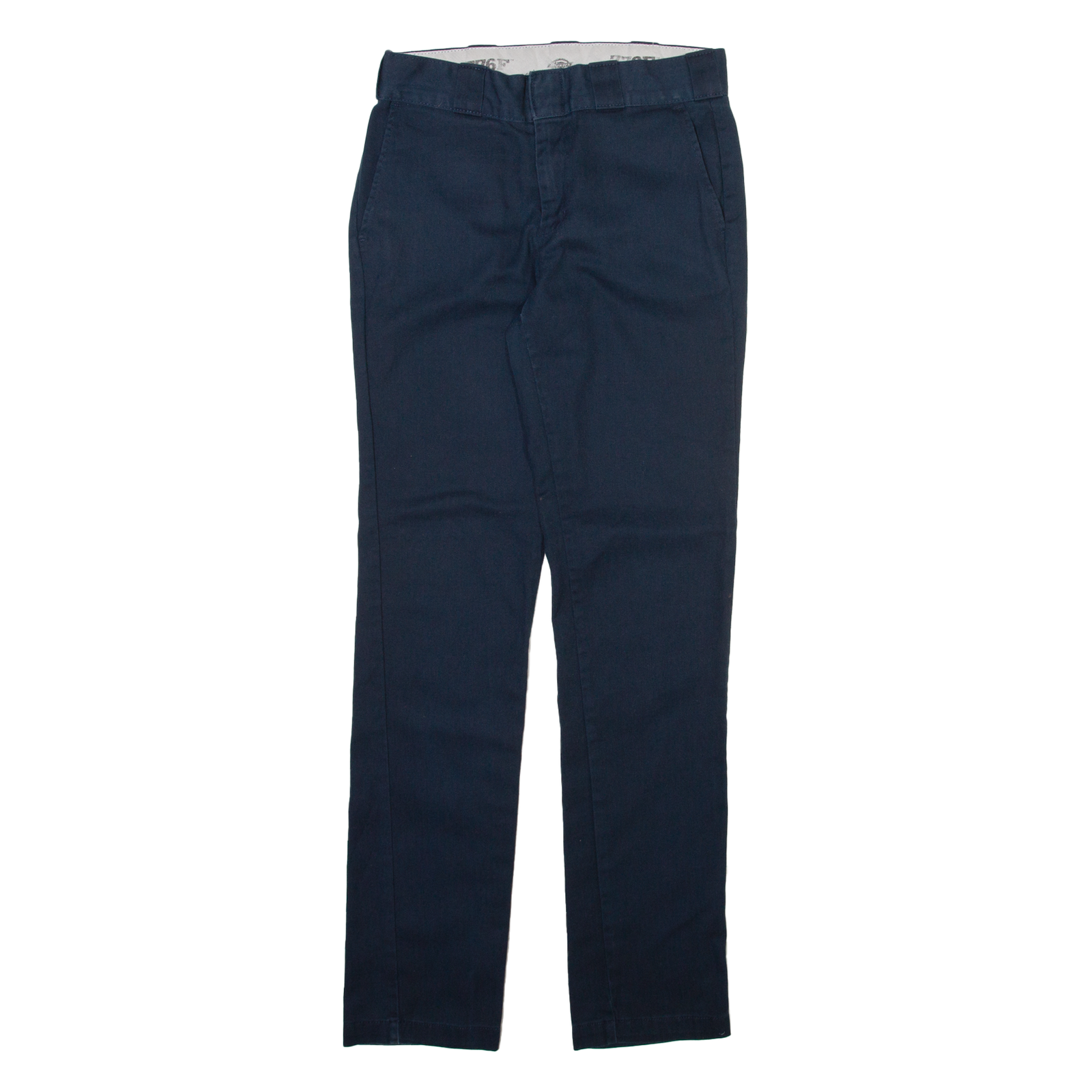 DICKIES 776f Womens Trousers Blue Slim Straight W28 L31 Refurbished - N/A refurbished available on Cerqular