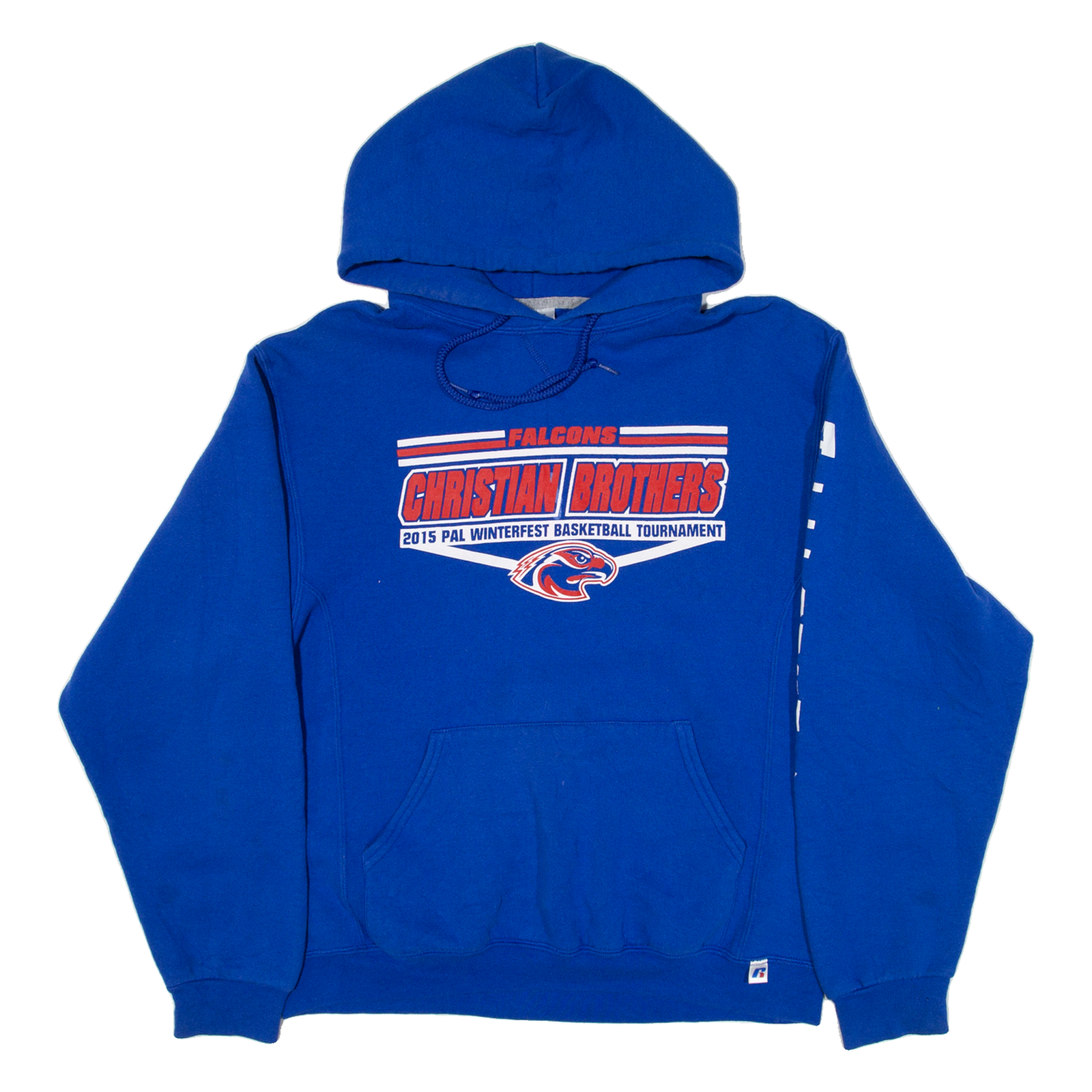 RUSSELL ATHLETIC Falcons Mens Blue Hoodie USA M Refurbished - N/A refurbished available on Cerqular