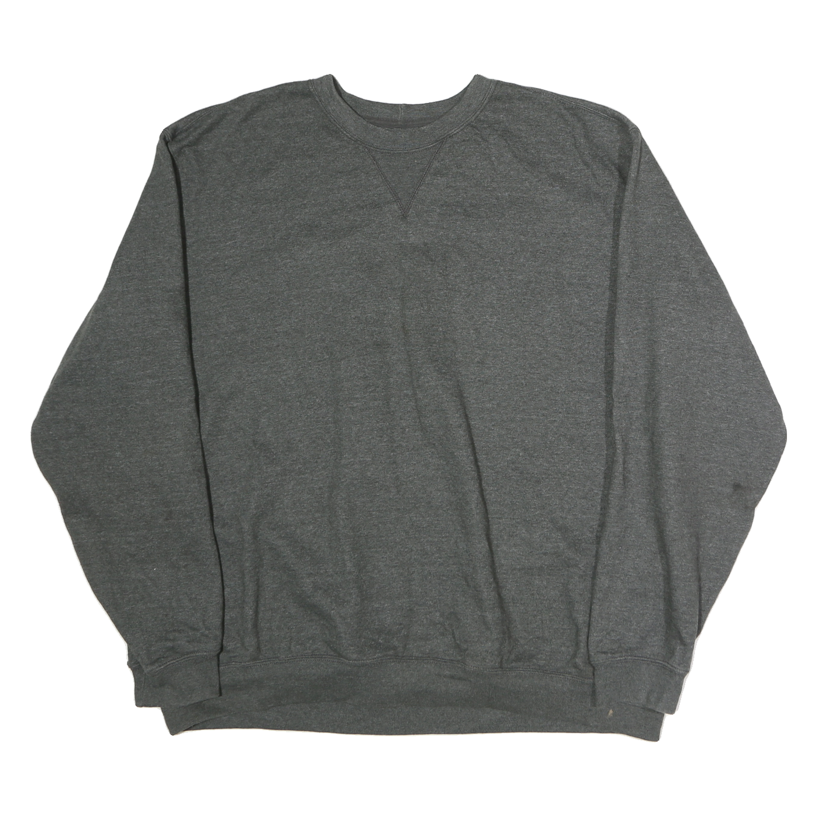 CARHARTT Mens Grey Crew Neck 2XL Cotton Sweatshirt Comfortable Classic Fit Refurbished - N/A refurbished available on Cerqular