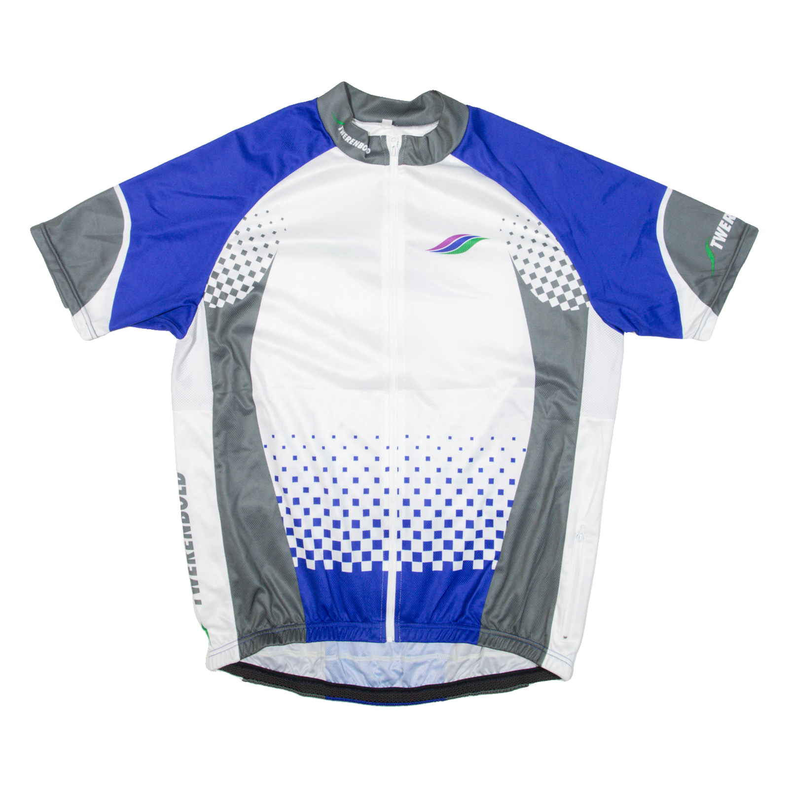 Cycling Full-Zip Mens Jersey White XL Refurbished - N/A refurbished available on Cerqular