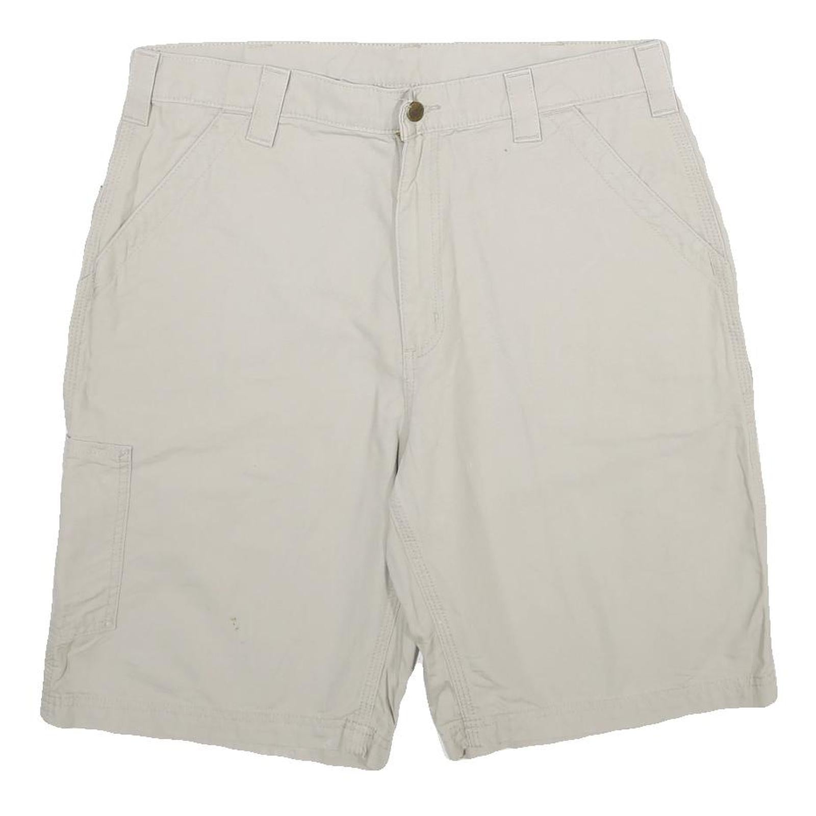 Buy CARHARTT Mens Shorts Beige Casual Cotton L W36 Workwear Durable Relaxed Fit Refurbished - $36.39 CARHARTT Mens Shorts Beige Casual Cotton L W36 Workwear Durable Relaxed Fit Refurbished - N/A refurbished available on Cerqular